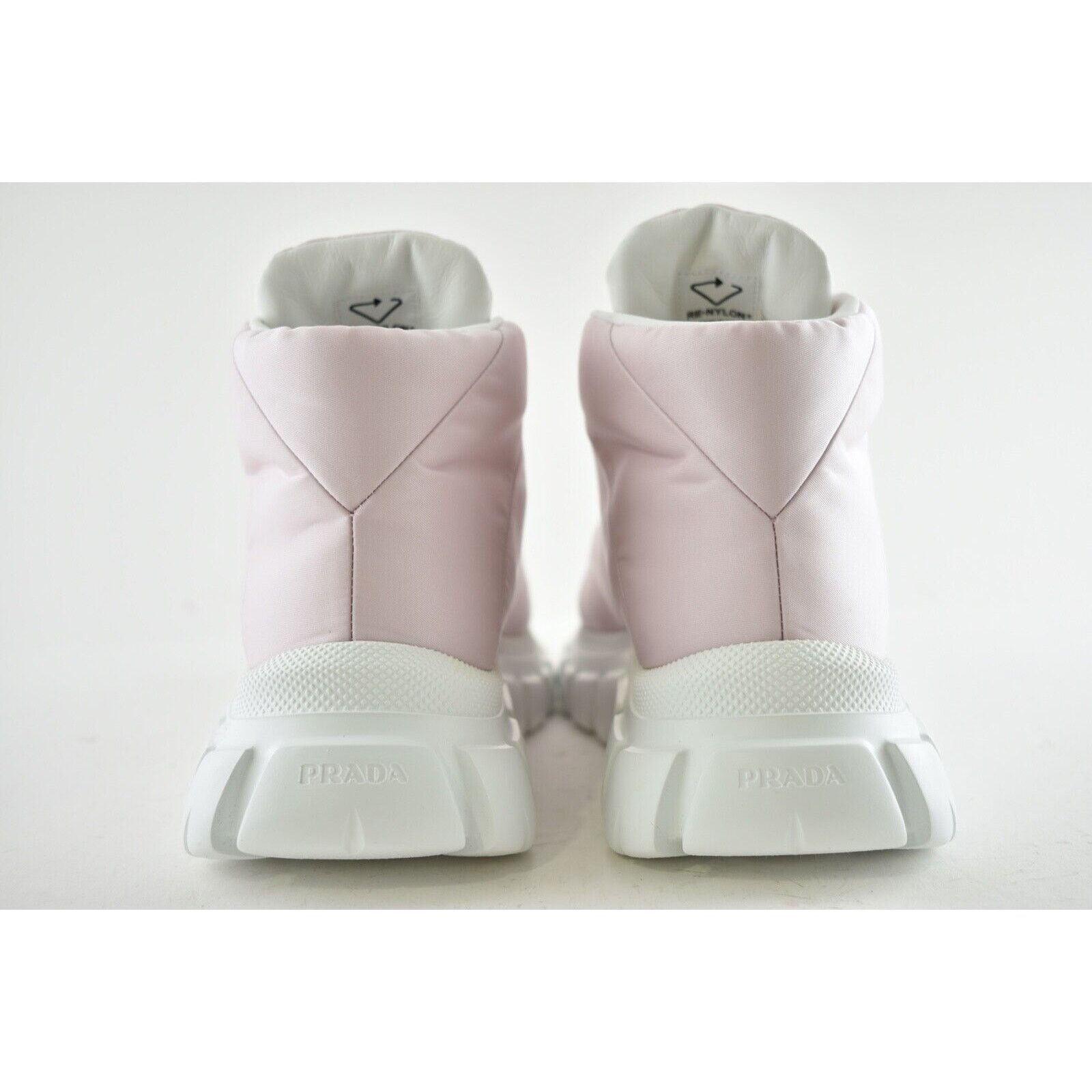 Prada Rush Piuma Nylon Platform Flat High Top Trainer Sneaker 36 Size US 6 / IT 36 - 10 Thumbnail