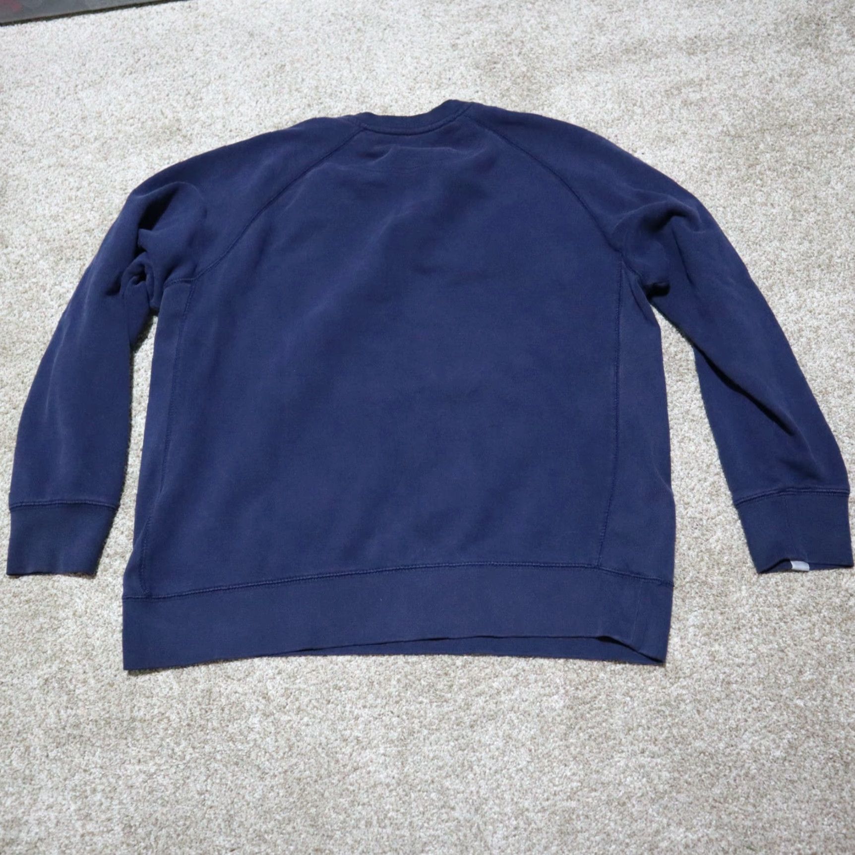 Russell Athletic VINTAGE Russell Athletic Mens Pullover Sweater Crew Neck Long Sleeve Blue USA L Size US L / EU 52-54 / 3 - 8 Thumbnail