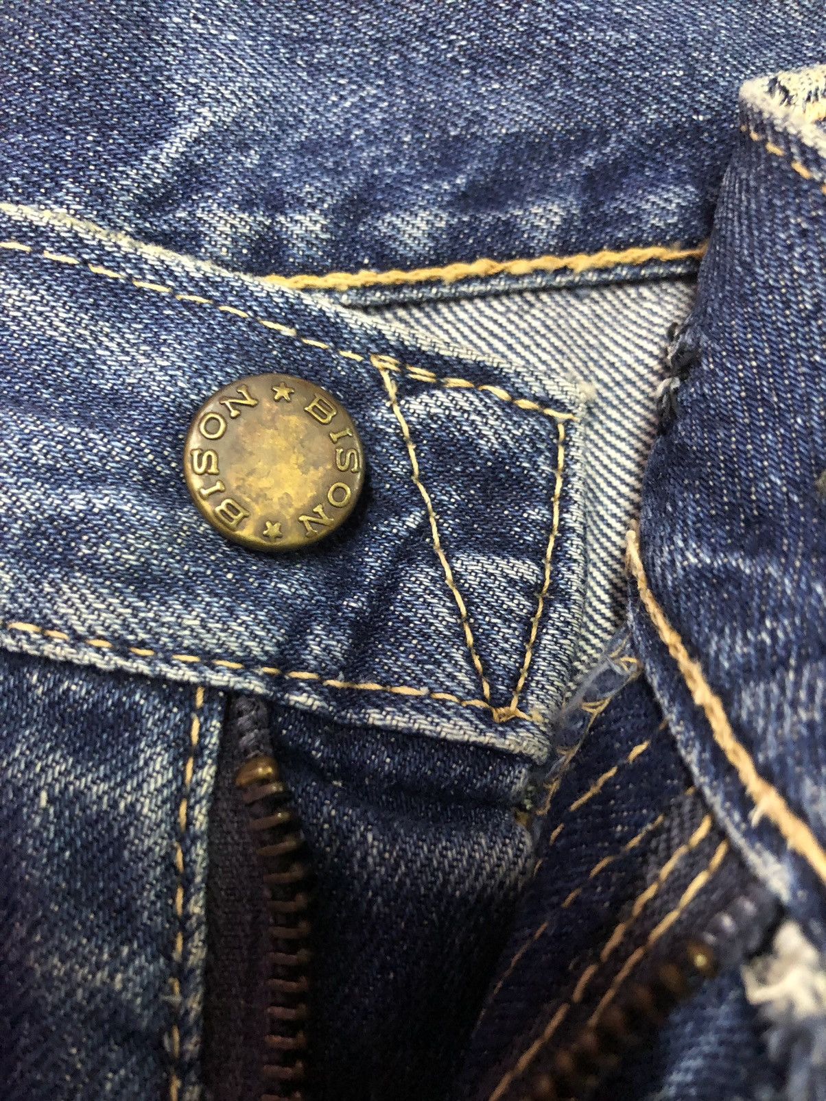 Vintage Vintage 70s Bison western jeans flare Size US 32 / EU 48 - 8 Thumbnail