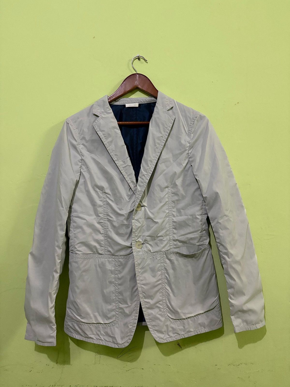 Jill Sander Nylon Jacket Design Made In Italy Raf Simon era