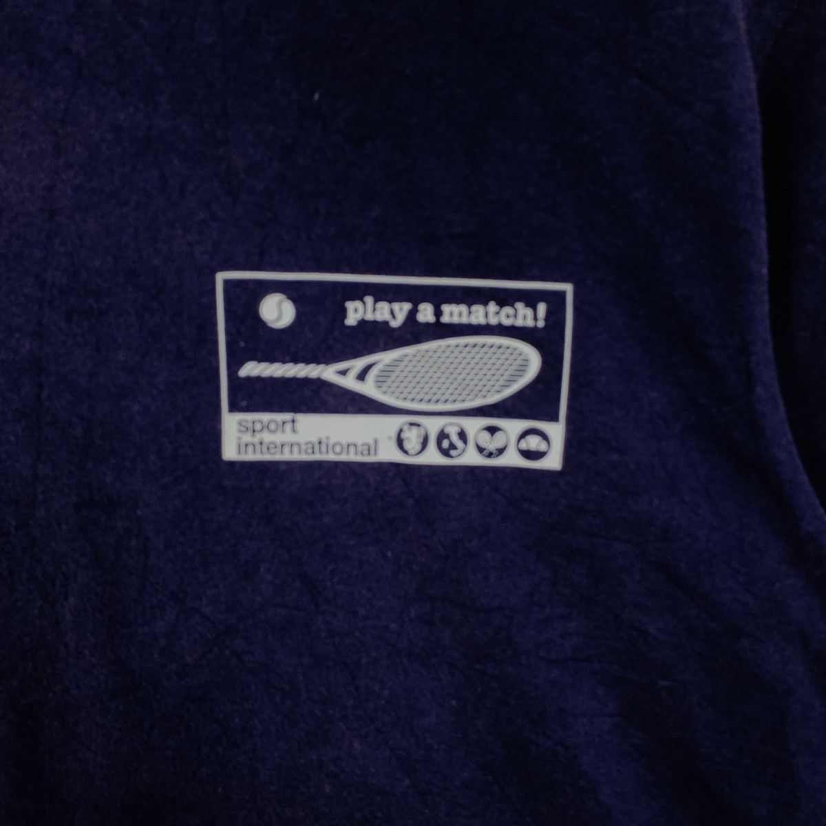Ellesse Vintage ELLESSE PERUGIA ITALIA Tennis Ringer Tee Shirt Top Size M / US 6-8 / IT 42-44 - 4 Thumbnail