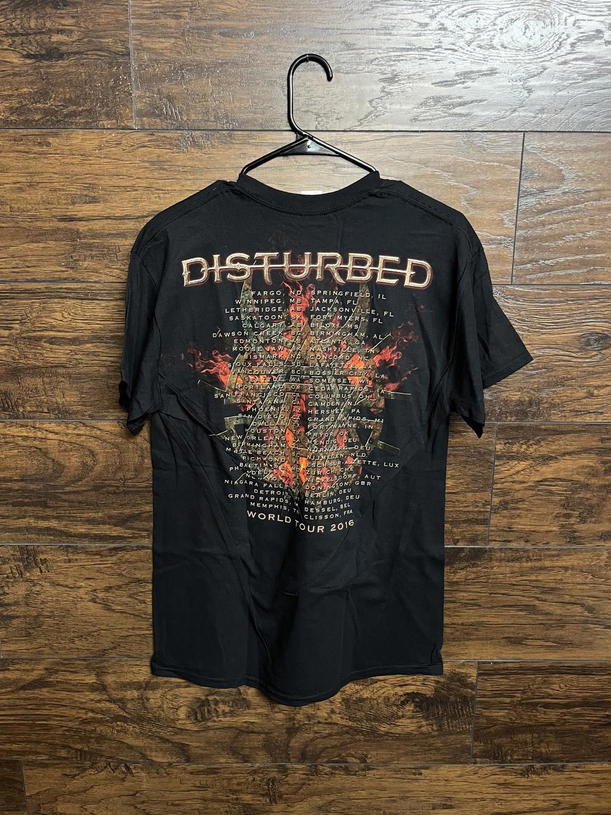 Designer Disturbed T-shirt The Vengeful One Firebird 2016 Tour Shirt Size US M / EU 48-50 / 2 - 2 Thumbnail