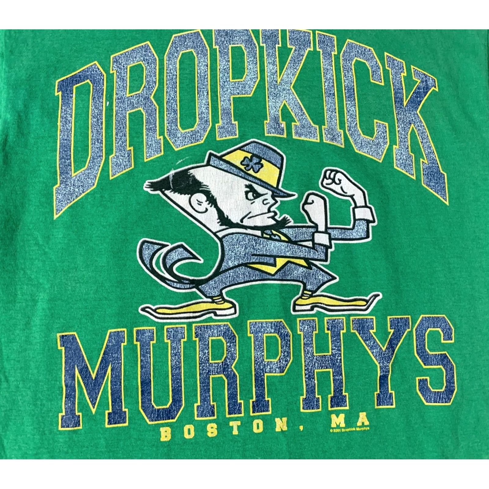 Fruit Of The Loom Dropkick Murphys Band T Shirt Mens Medium Extra Large XL Size US S / EU 44-46 / 1 - 2 Thumbnail