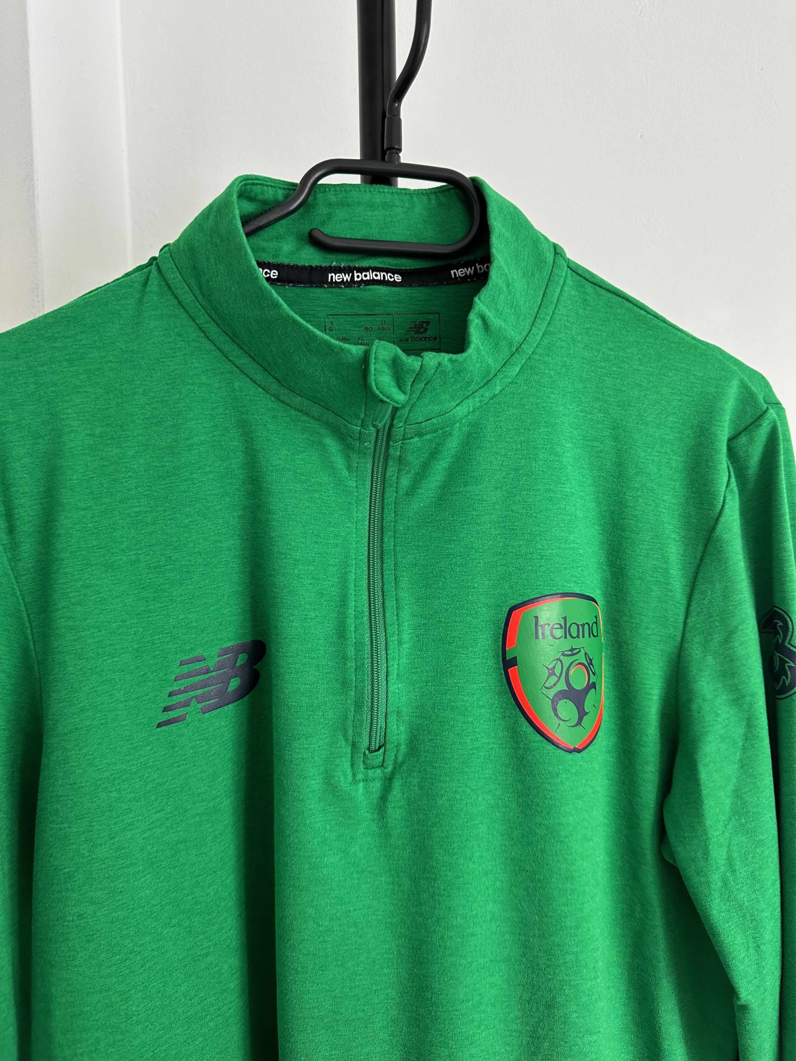 New Balance 2017 Ireland New Balance training shirt long sleeve Size US L / EU 52-54 / 3 - 4 Thumbnail