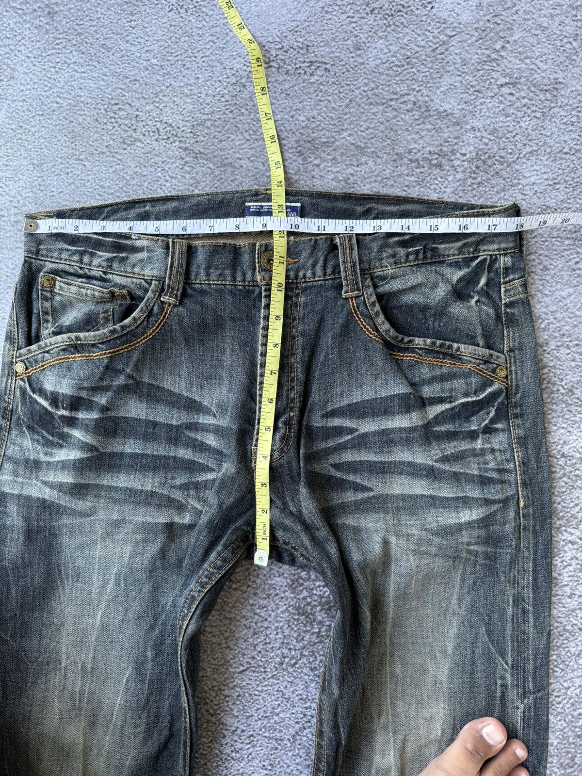 20471120 × Beauty Beast × Japanese Brand Villand stone real jeans special editon natural clothes Size US 35 - 15 Thumbnail