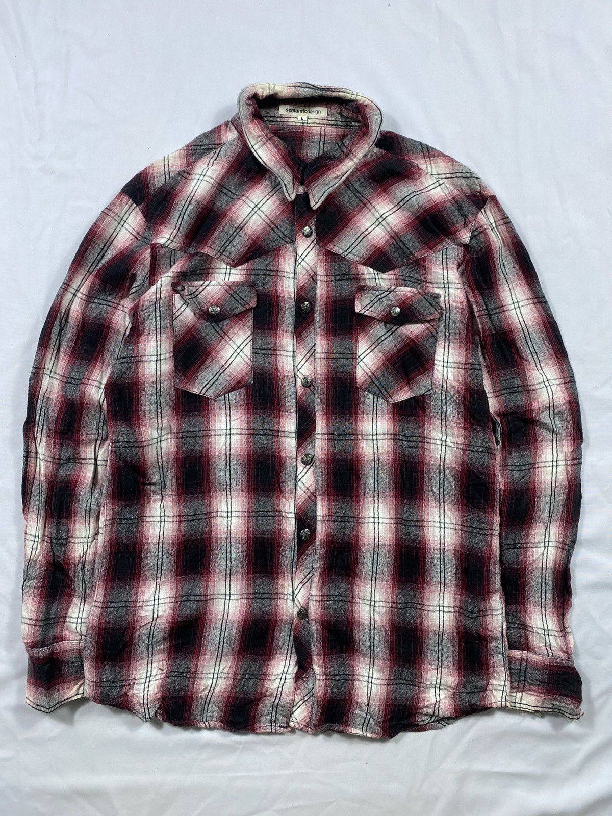 semanticdesign Semantic Design Button Up long sleeve shirts Size US L / EU 52-54 / 3 - 2 Thumbnail