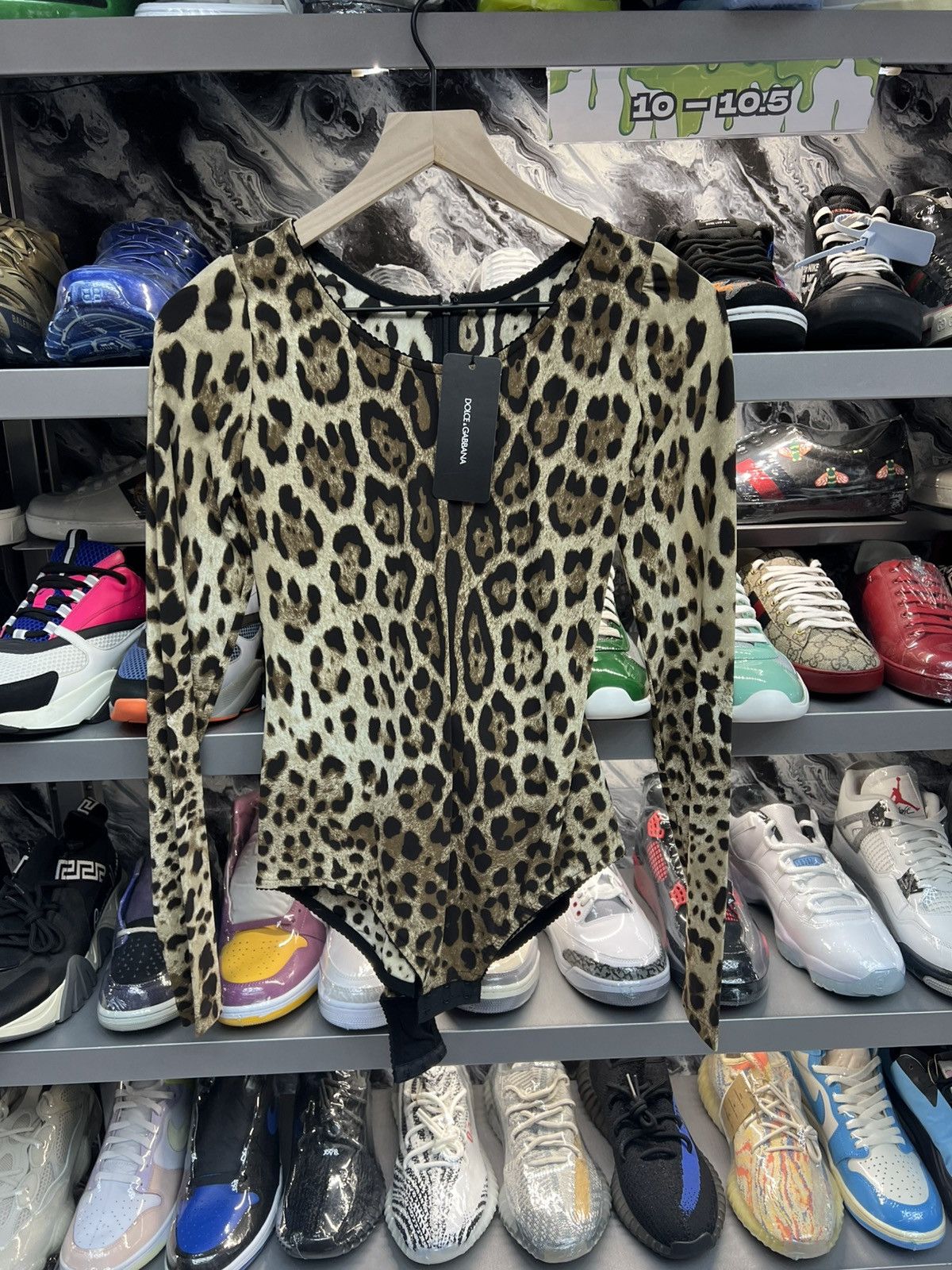 Dolce & Gabbana Dolce & Gabana Leopard Bodysuit Size M / US 6-8 / IT 42-44 - 1 Thumbnail
