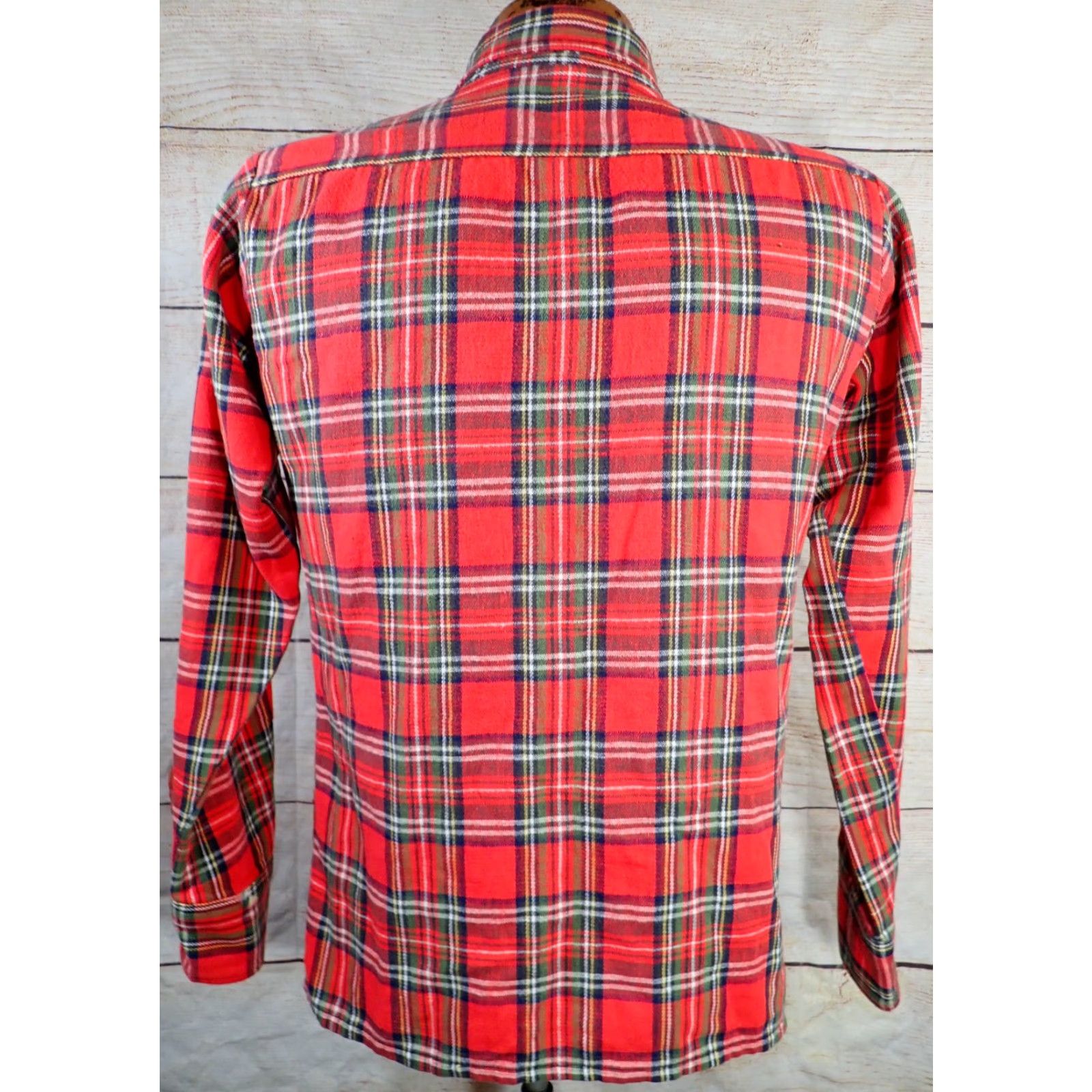Vintage VINTAGE Ely Cattleman Flannel Shirt Red Plaid Boxy Mens Small 80s USA Lumberjack Size US S / EU 44-46 / 1 - 3 Thumbnail