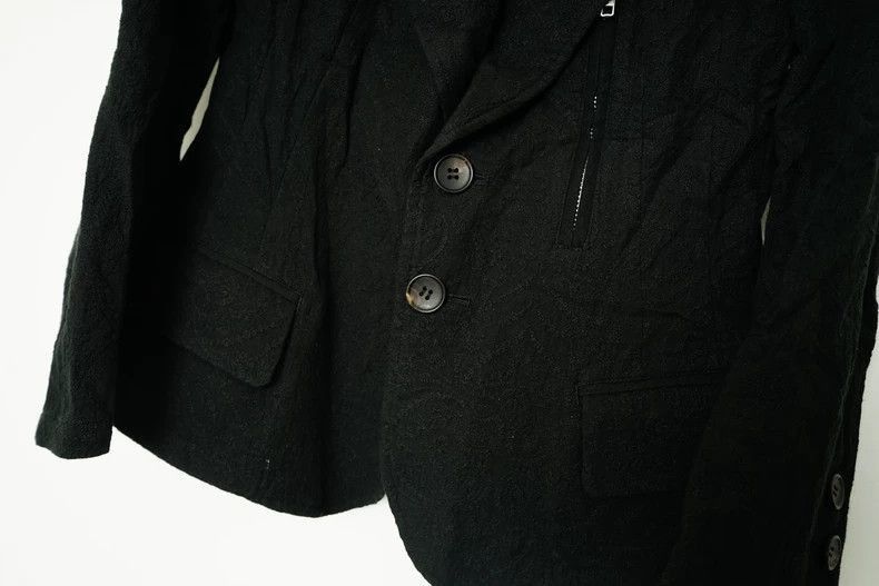 Yohji Yamamoto Yohji Yamamoto Yohji Yamamoto Embroidered Blazer Jacket Size US M / EU 48-50 / 2 - 4 Thumbnail