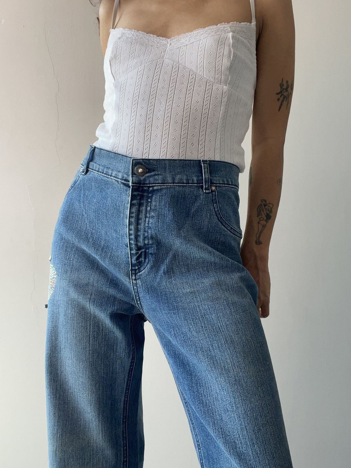 Vintage Red Apple jean Size 27" / US 4 / IT 40 - 4 Thumbnail