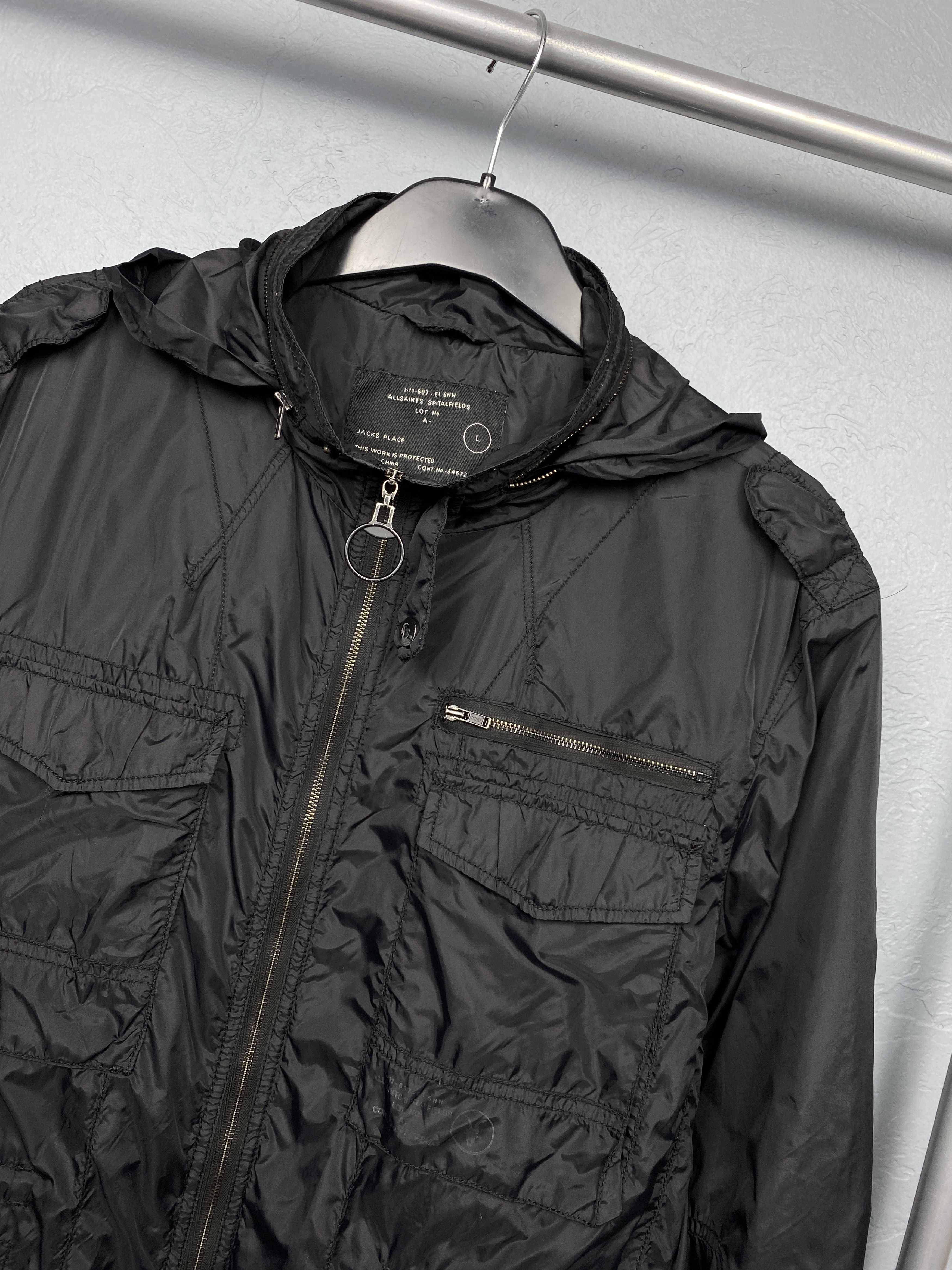Allsaints Allsaints Vintage Mens Nylon Vacant Jacket Size US L / EU 52-54 / 3 - 2 Thumbnail