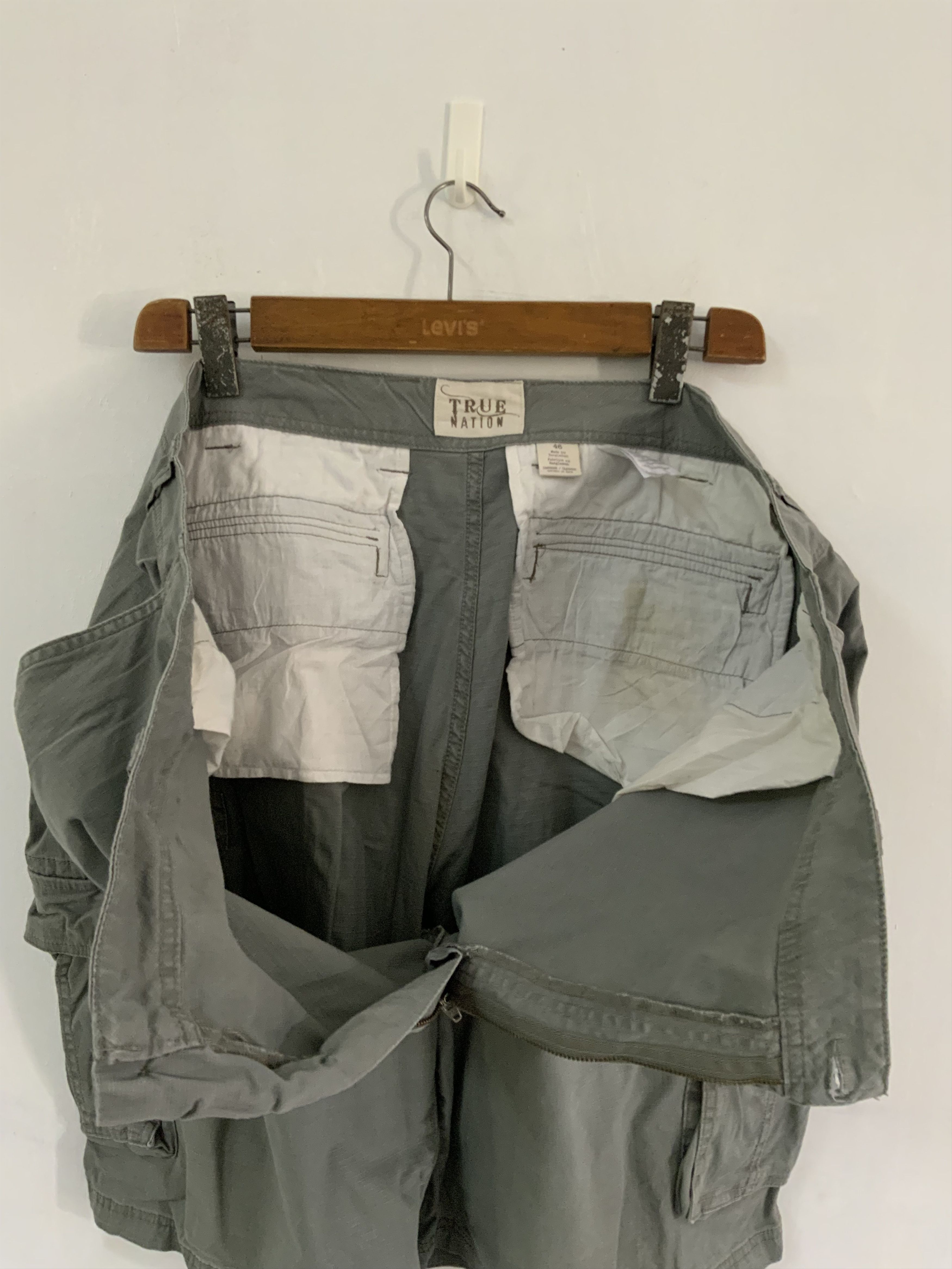Japanese Brand True Nation Cargo Pants Size US 44 / EU 60 - 8 Thumbnail
