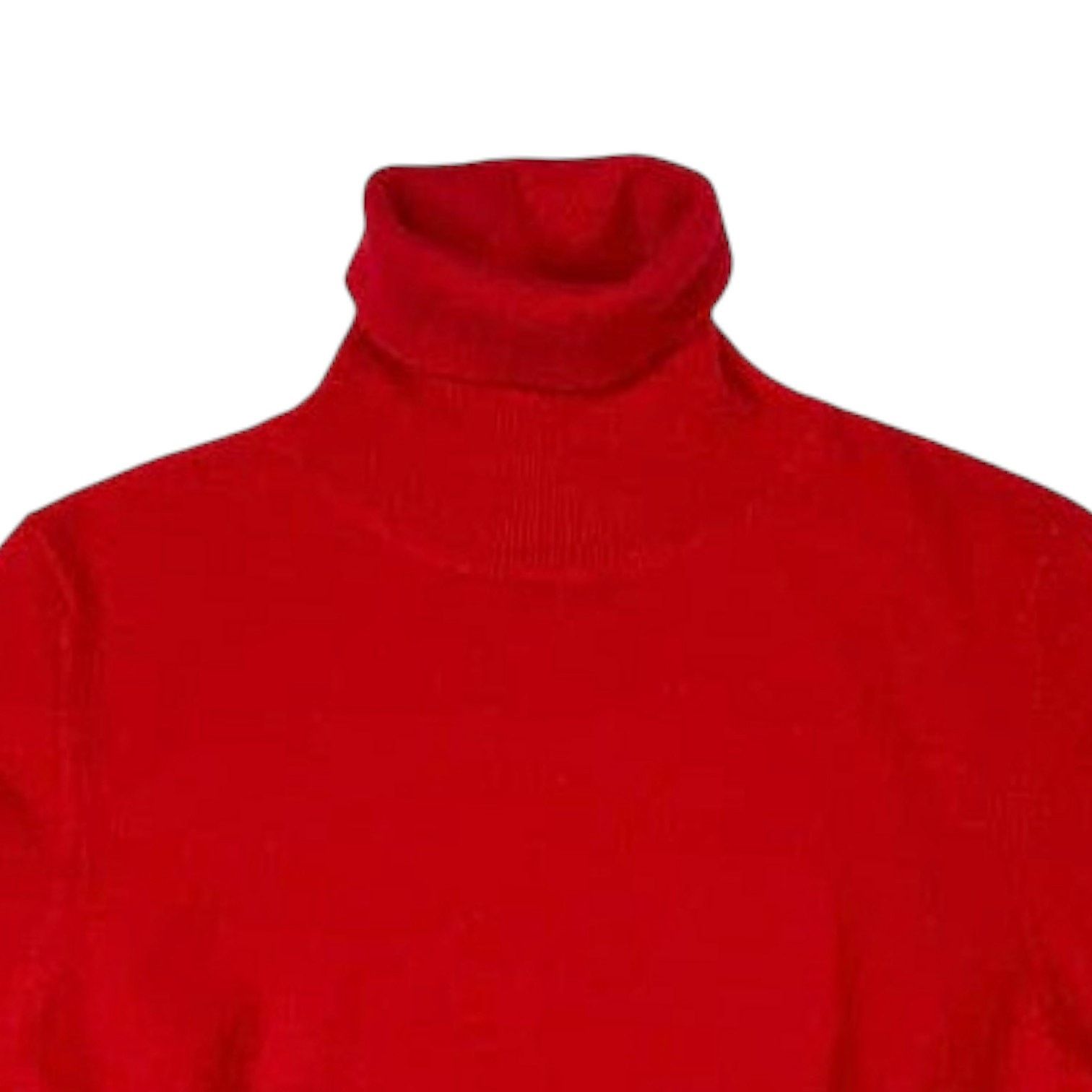 Bloomingdale's Bloomingdale’s Red Cashmere Sweater | Size L Size L / US 10 / IT 46 - 3 Thumbnail