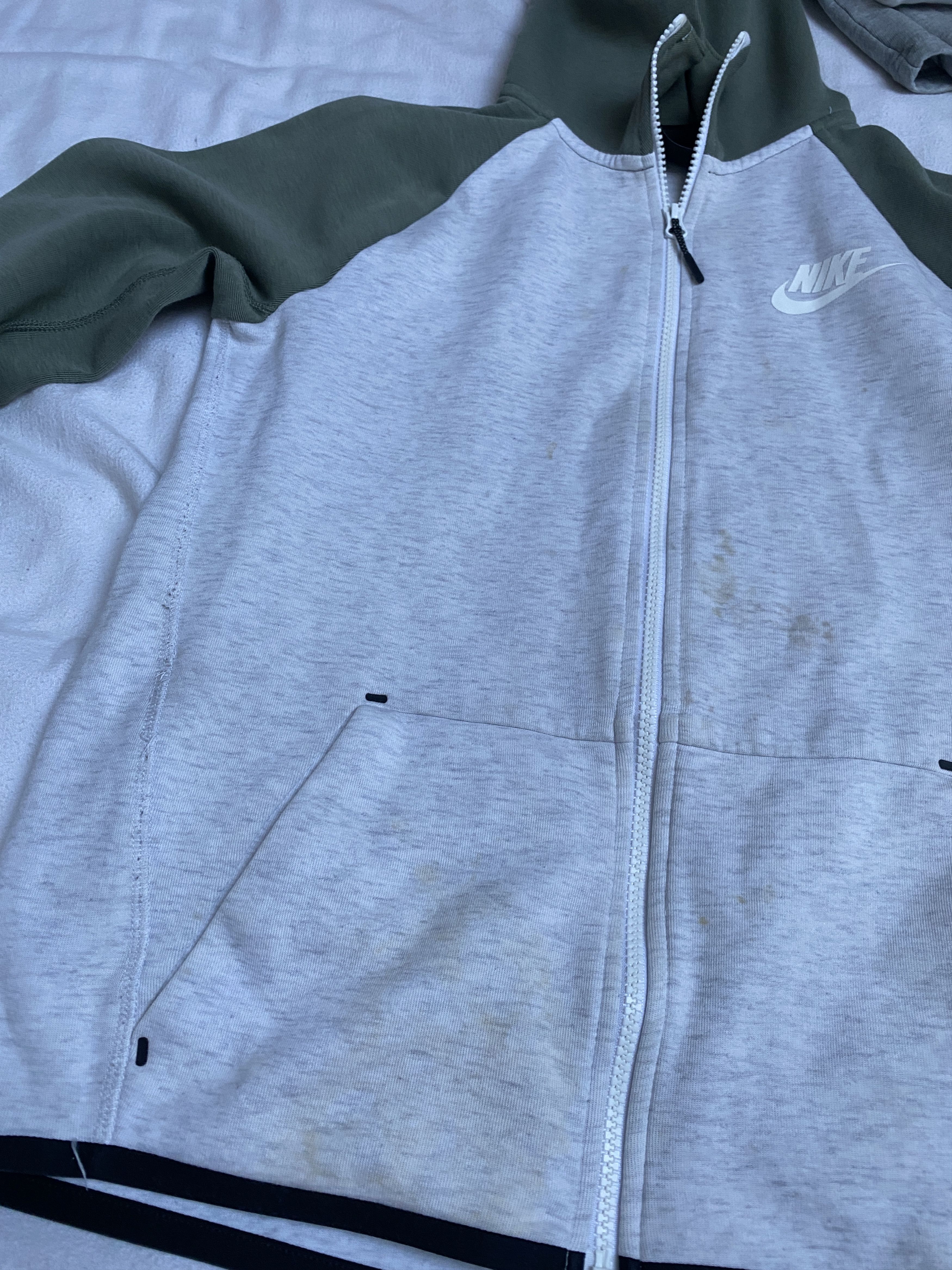 Nike Nike tech fleece zip-up hoodie drill drip trap Size US XS / EU 42 / 0 - 7 Thumbnail