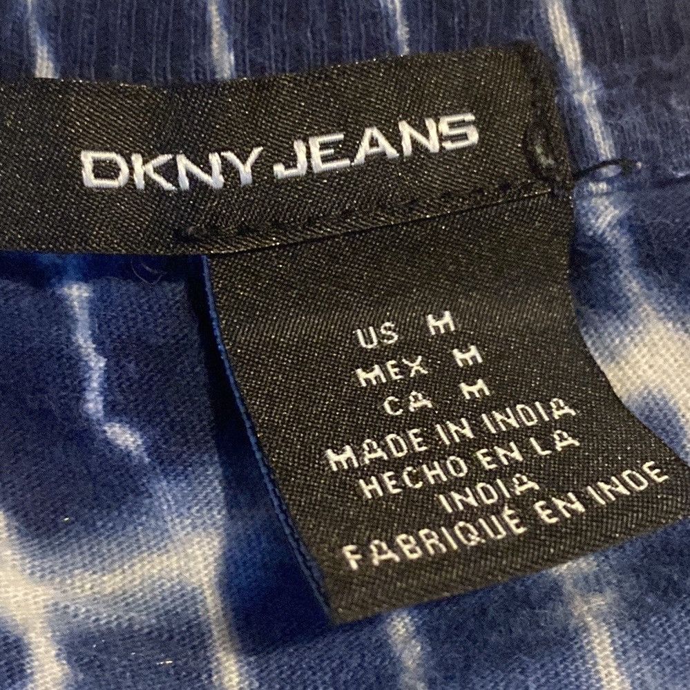 DKNY DKNY, Neon Creepy Skeleton, Tie Dye, Raw Hem, Cropped Tee Size M / US 6-8 / IT 42-44 - 8 Thumbnail