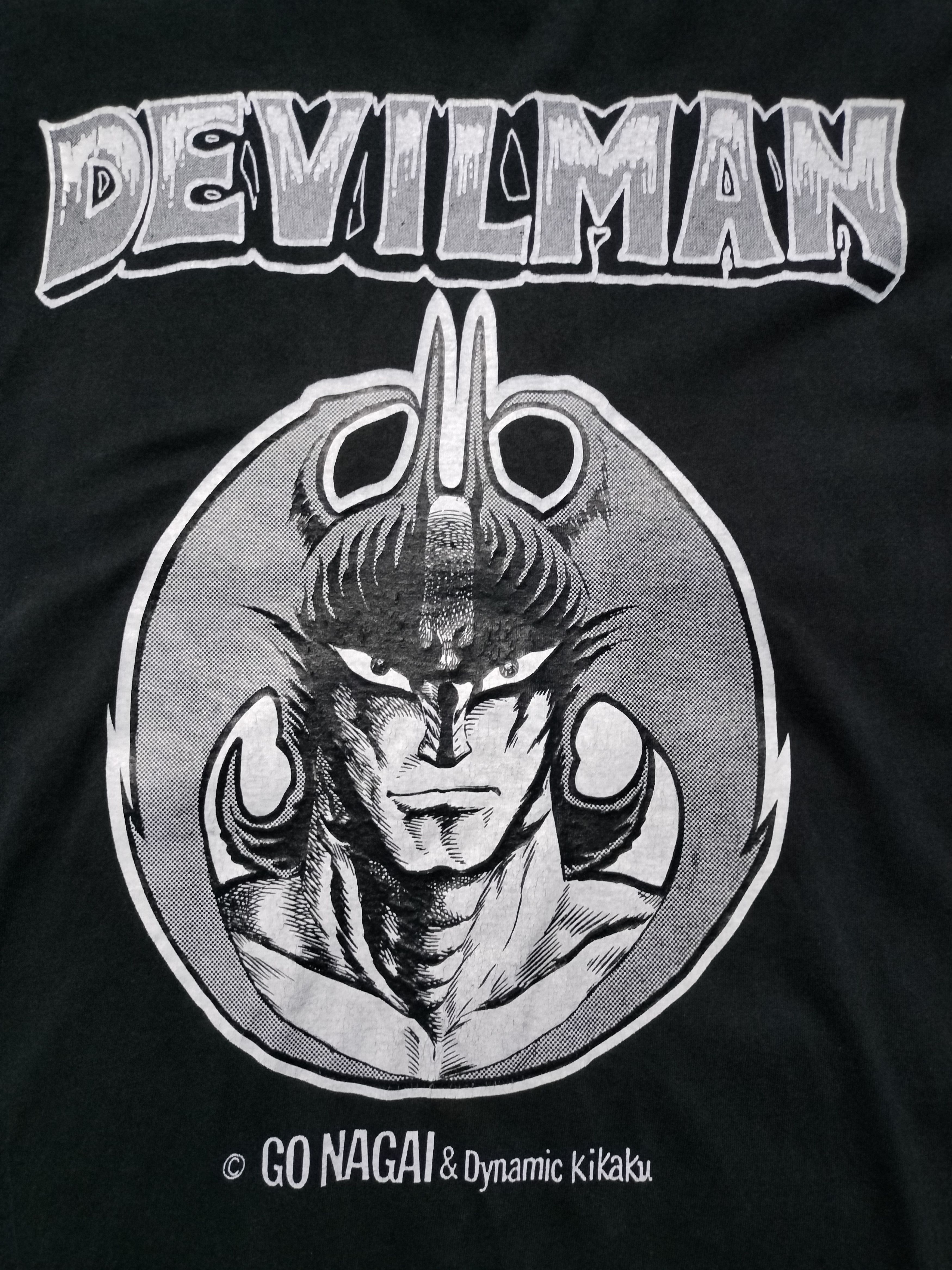 Vintage vintage 90s DEVILMAN tshirt Size US M / EU 48-50 / 2 - 4 Thumbnail