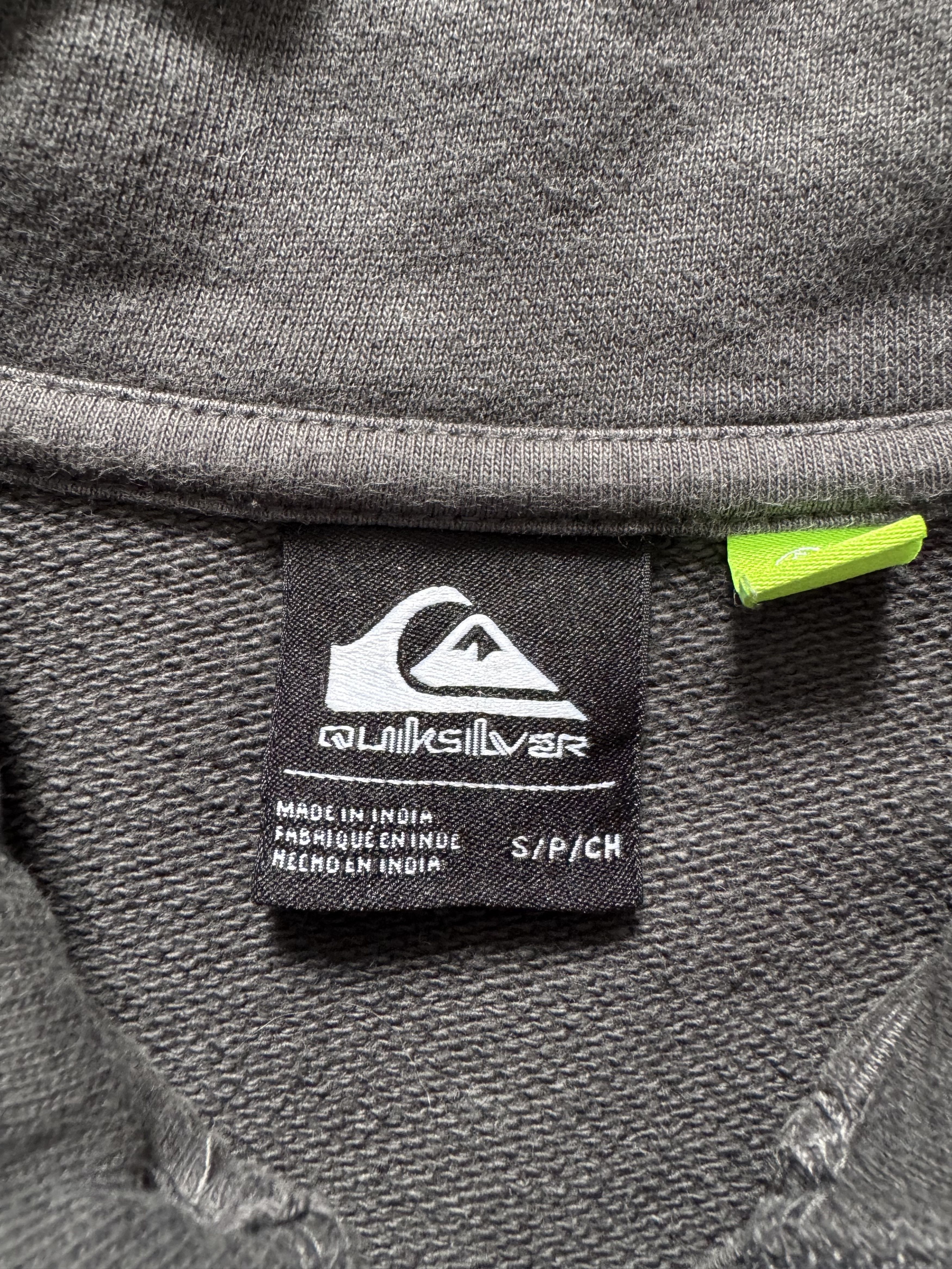 Quiksilver Quiksilver 1/3 Zip Sweatshirt Pullover Big Logo Size US S / EU 44-46 / 1 - 9 Thumbnail