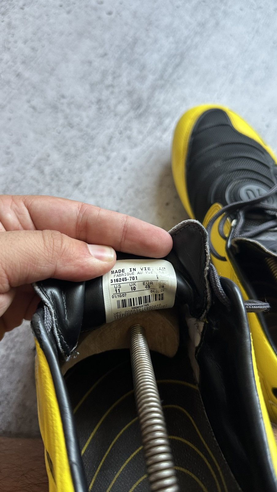 Nike 2007 Nike Total 90 Air Zoom FG Soccer Cleats Boots Size US 11 / EU 44 - 15 Thumbnail