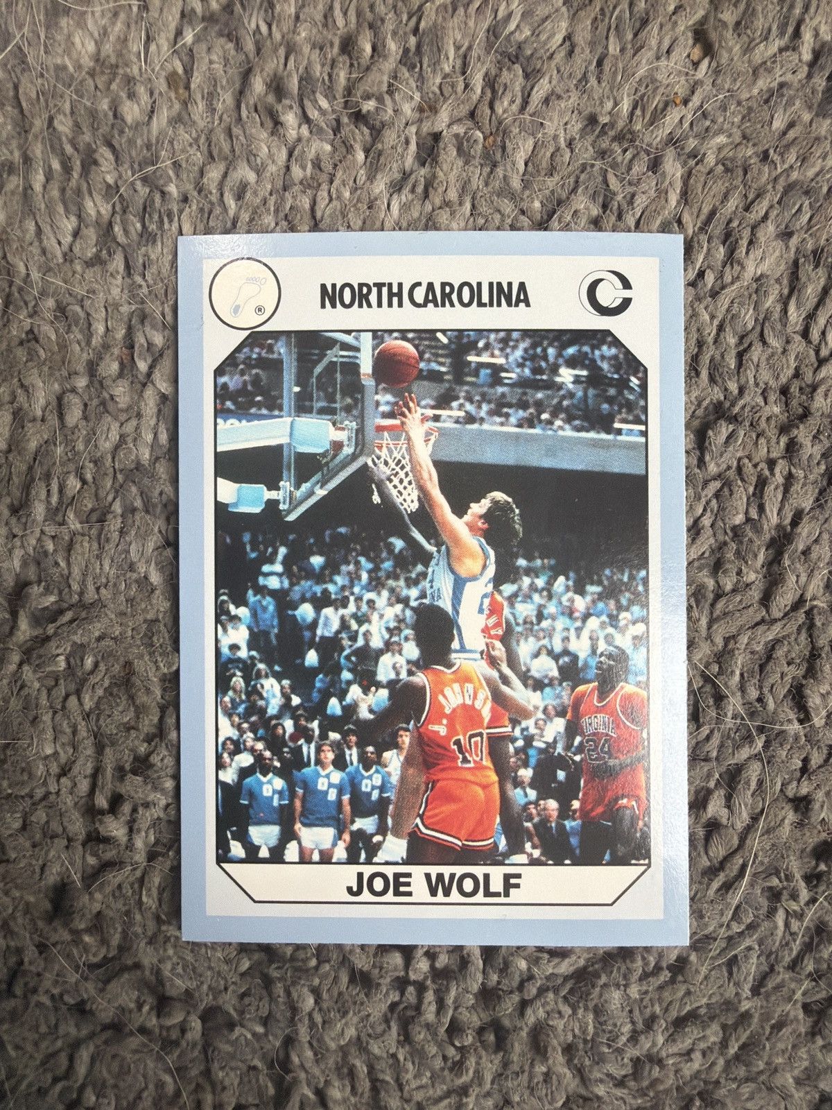 NCAA 1990 Collegiate Collection #83 Joe Wolf Card Size ONE SIZE - 1 Thumbnail