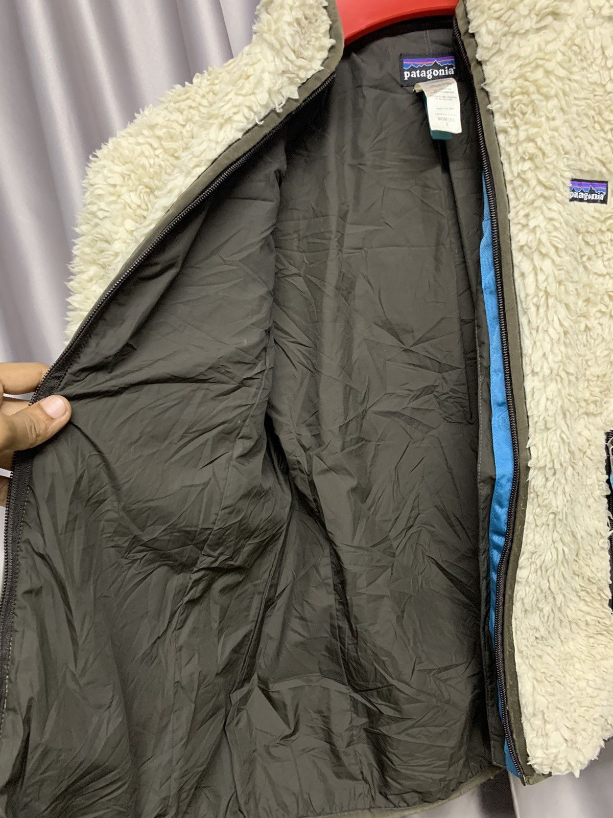 Patagonia VINTAGE PATAGONIA FLEECE HOODIE ZIPPER Size S / US 4 / IT 40 - 8 Thumbnail