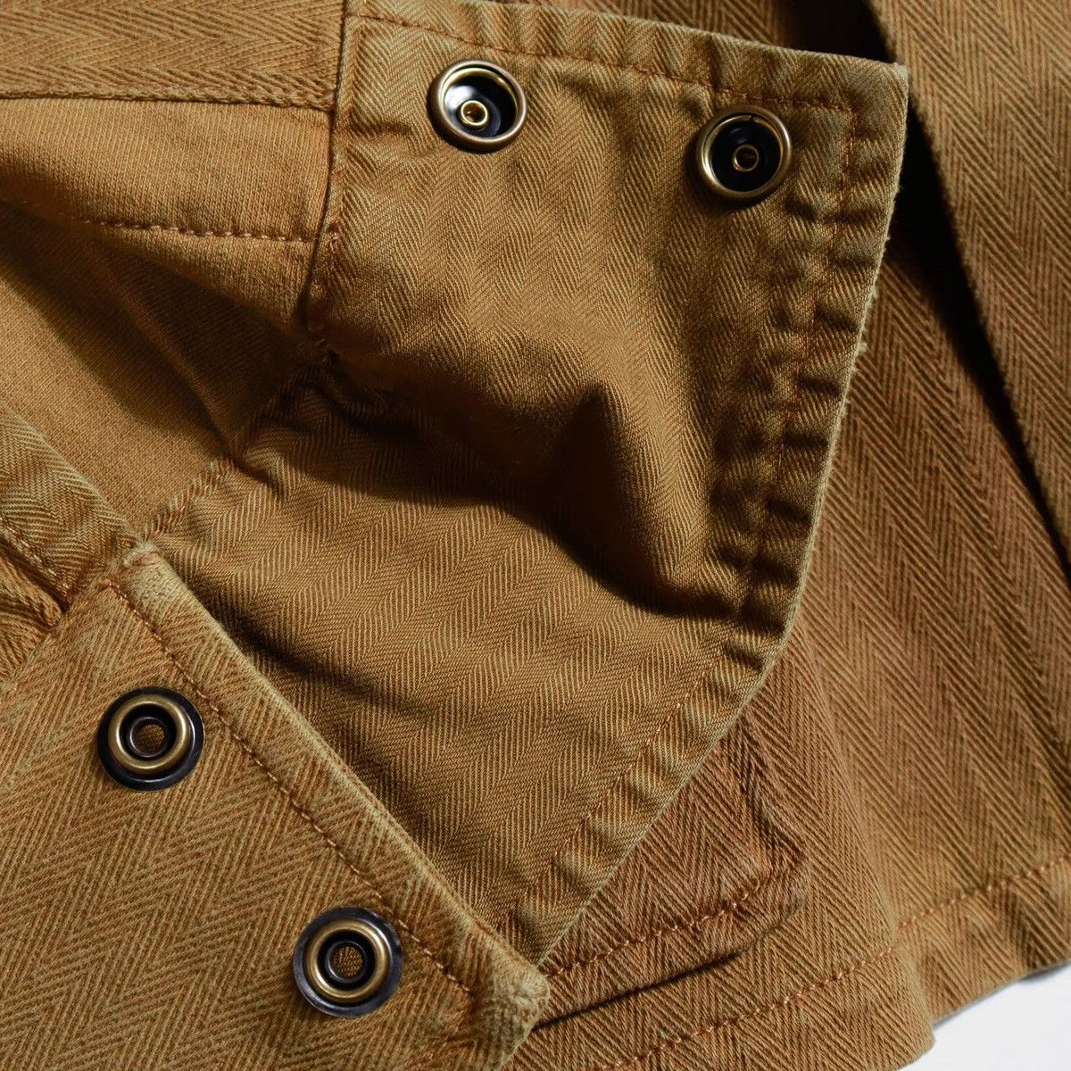 RRL Ralph Lauren Knit Herringbone Twill Jacket RRL Size US M / EU 48-50 / 2 - 14 Thumbnail