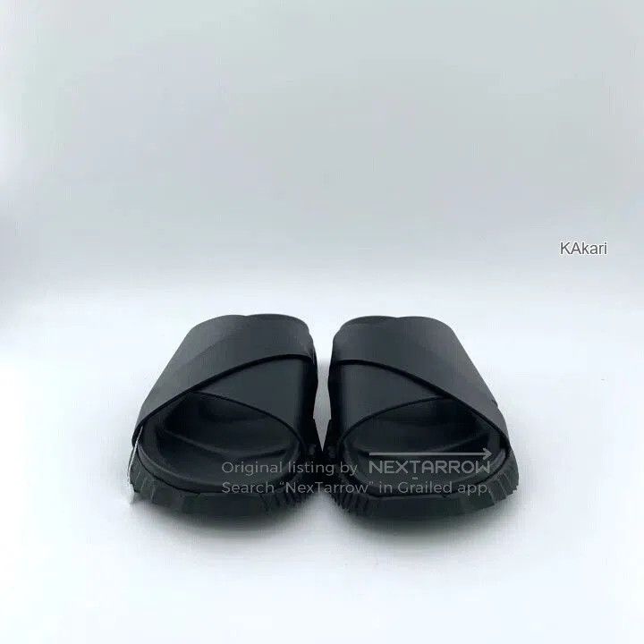 Hermes Hermes Size 43 Infra Black Casual Flat Slides. Size US 10 / EU 43 - 3 Thumbnail