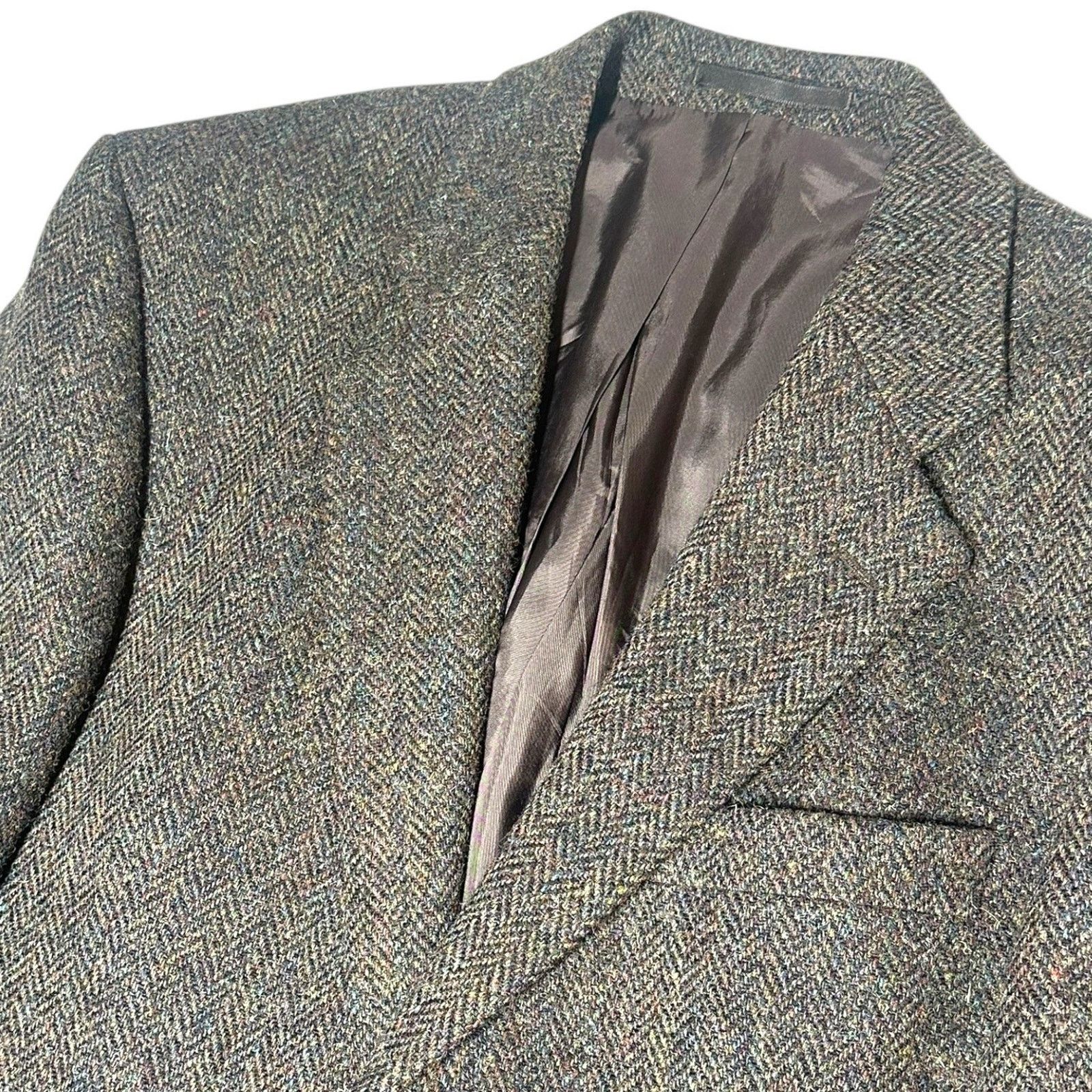 Harris Tweed Harris Tweed Alexandre London Men's Blazer Sport Coat 42R Size 42R - 1 Thumbnail
