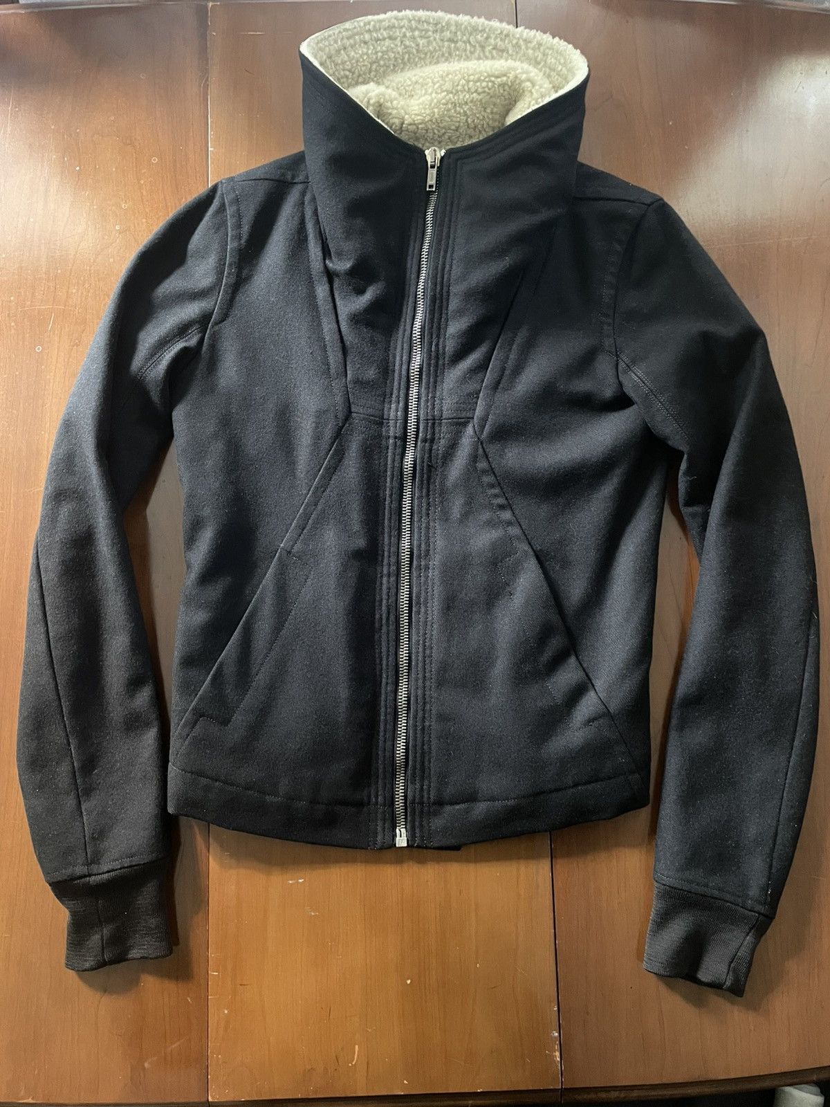 Rick Owens Rick Owens cotton shearling Geojacket Size US S / EU 44-46 / 1 - 2 Thumbnail