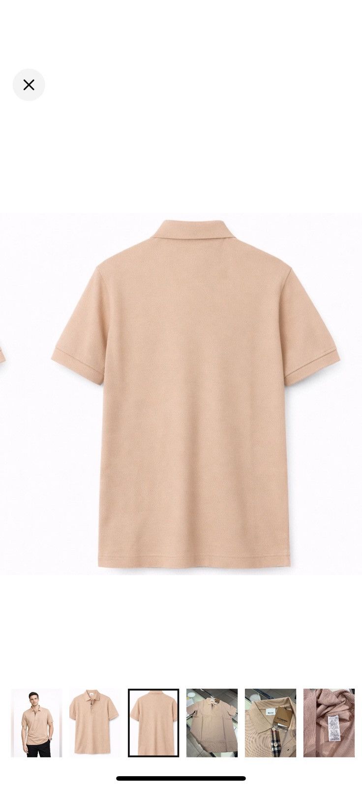 Burberry Burberry hartford men polo size small Size US S / EU 44-46 / 1 - 3 Thumbnail