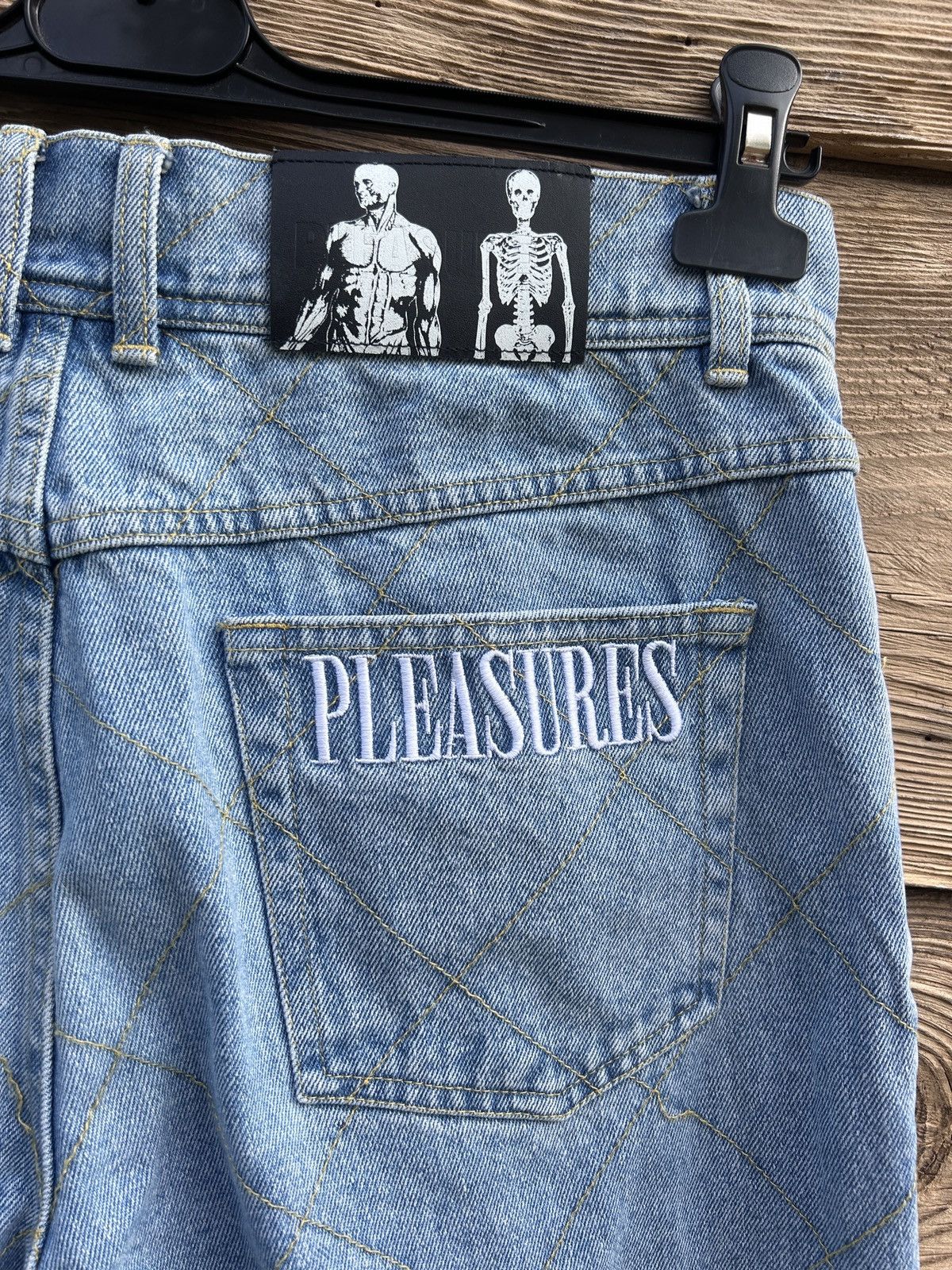Pleasures Pleasures Felling Denim Washed Jeans In Size 32 Size US 32 / EU 48 - 2 Thumbnail