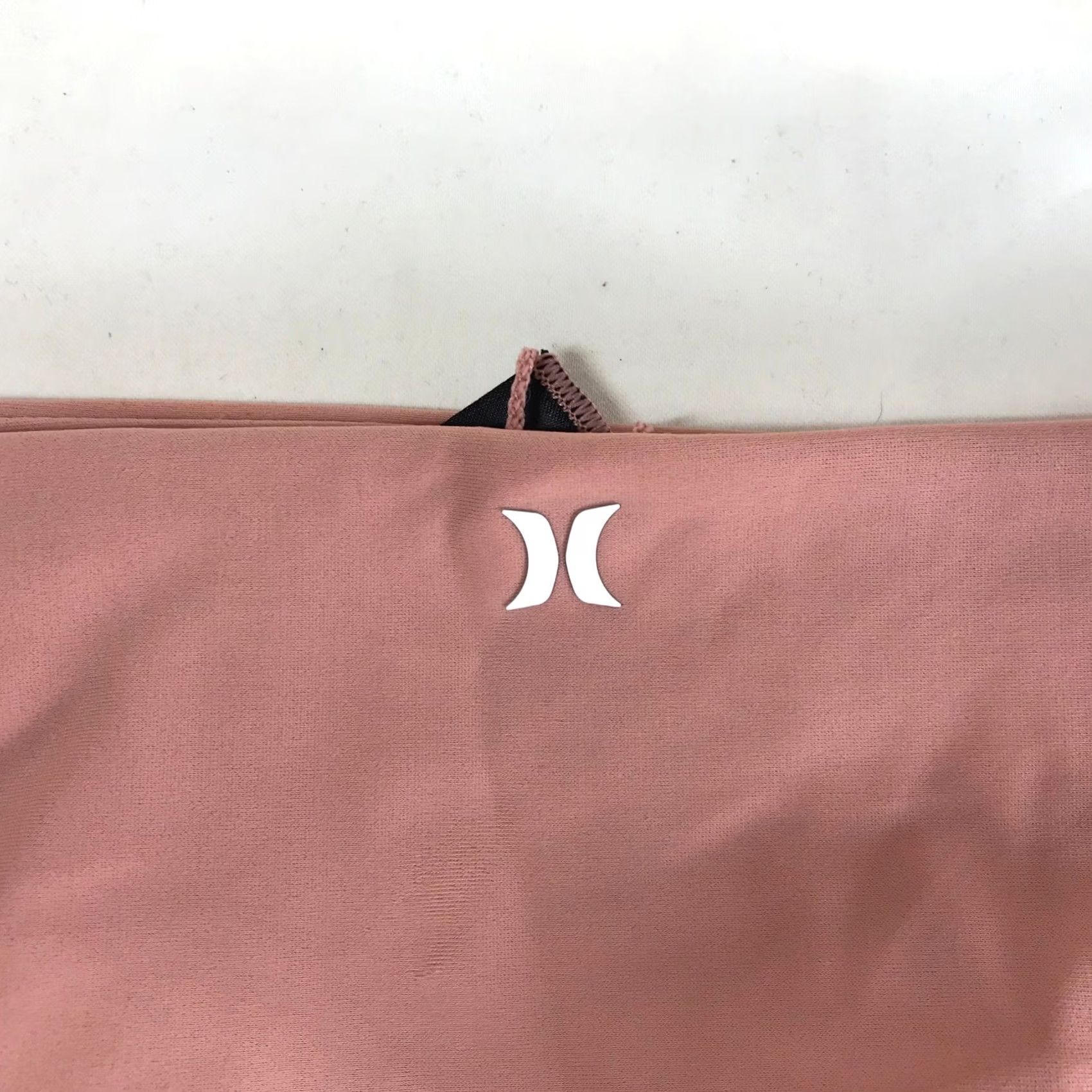 Hurley Hurley Bottoms Bikini Pink Low Rise Solid S Womens Dusty Rose Quick Dry Logo Back Womens Size 28" / US 6 / IT 42 - 7 Thumbnail