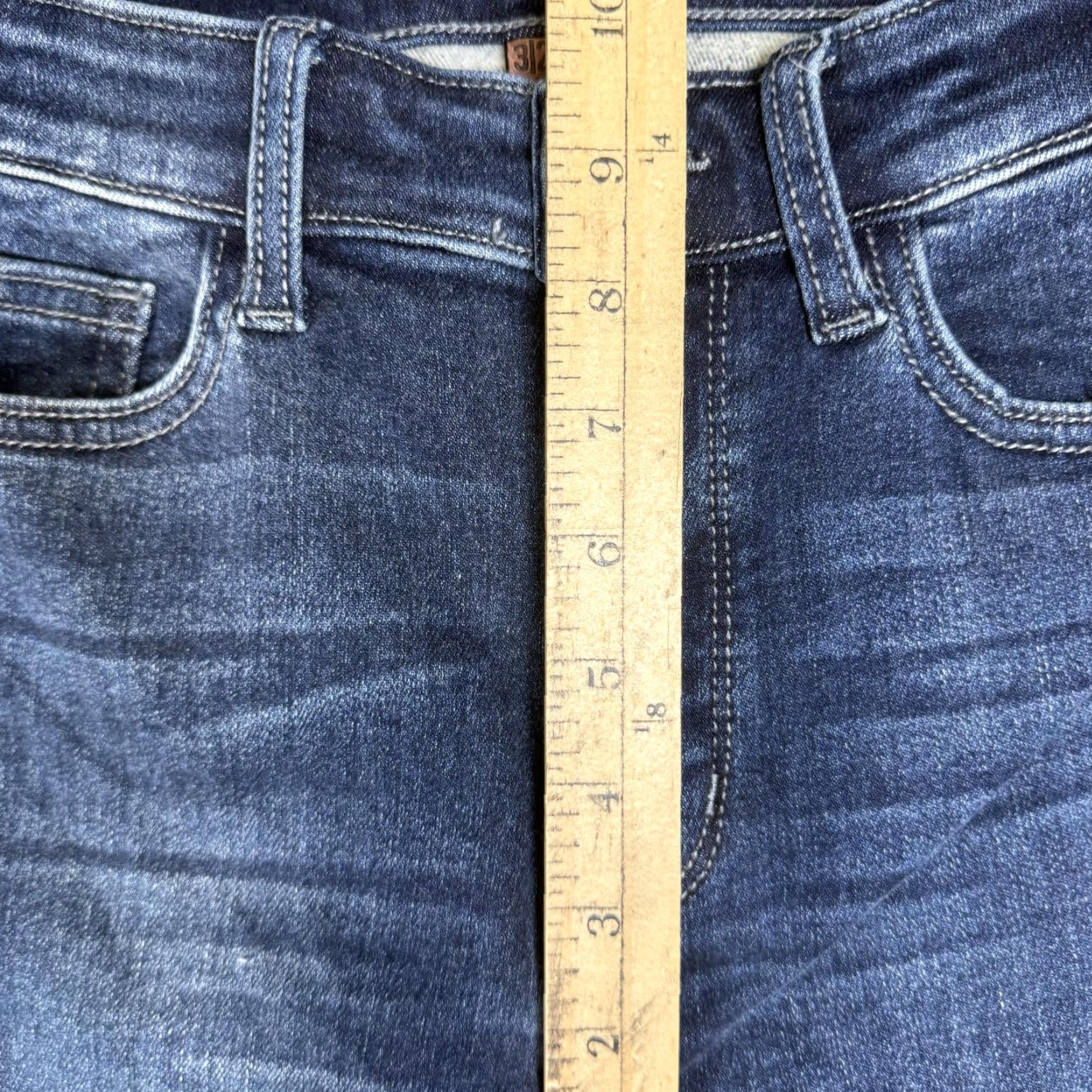 Lucky Brand Lucky Brand Judy Blue Women’s 3/26 Skinny Fit Dark Wash Ankle Length Blue Jeans, Size 26, Regular, Blue, Jeans, Women's Size 26" / US 2 / IT 38 - 4 Thumbnail