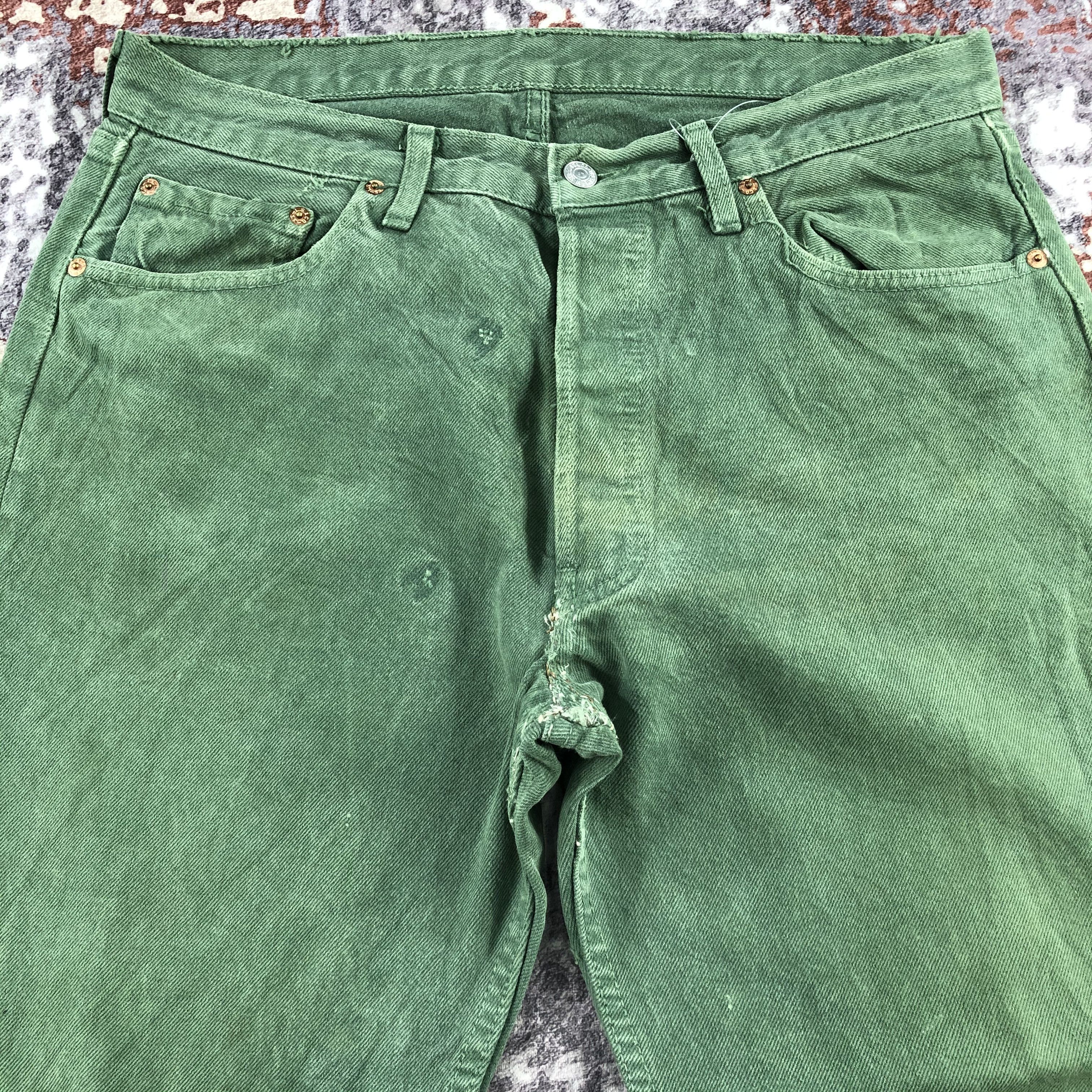 Levi's 90s Vintage Levis 501 Jeans-JM2510 Size US 34 / EU 50 - 3 Thumbnail
