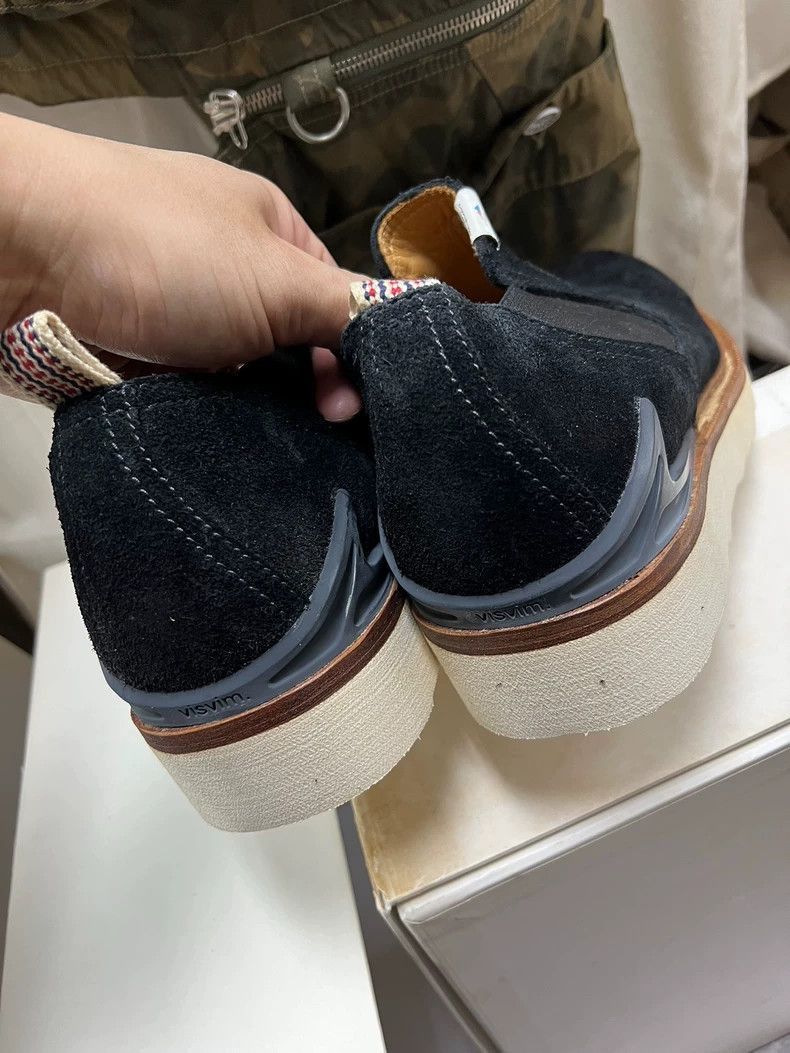 Visvim VisvimVISVIM GORNERGRAT FOLK BLACK SHOES-2504 Size US 10 / EU 43 - 9 Thumbnail