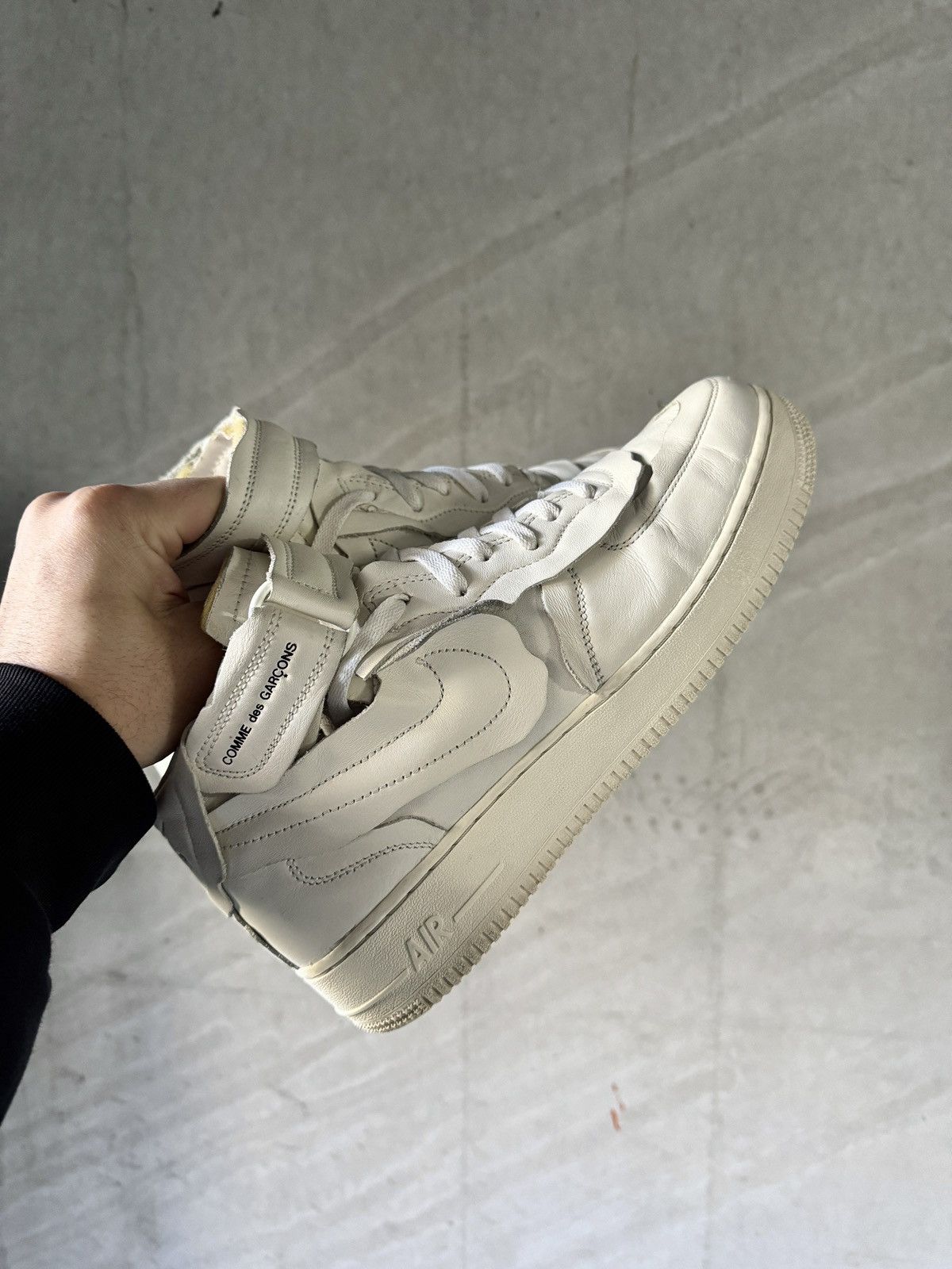 Comme des Garcons × Nike Nike x Comme Des Garcons Air Force 1 Mid Size US 10.5 / EU 43-44 - 1 Thumbnail