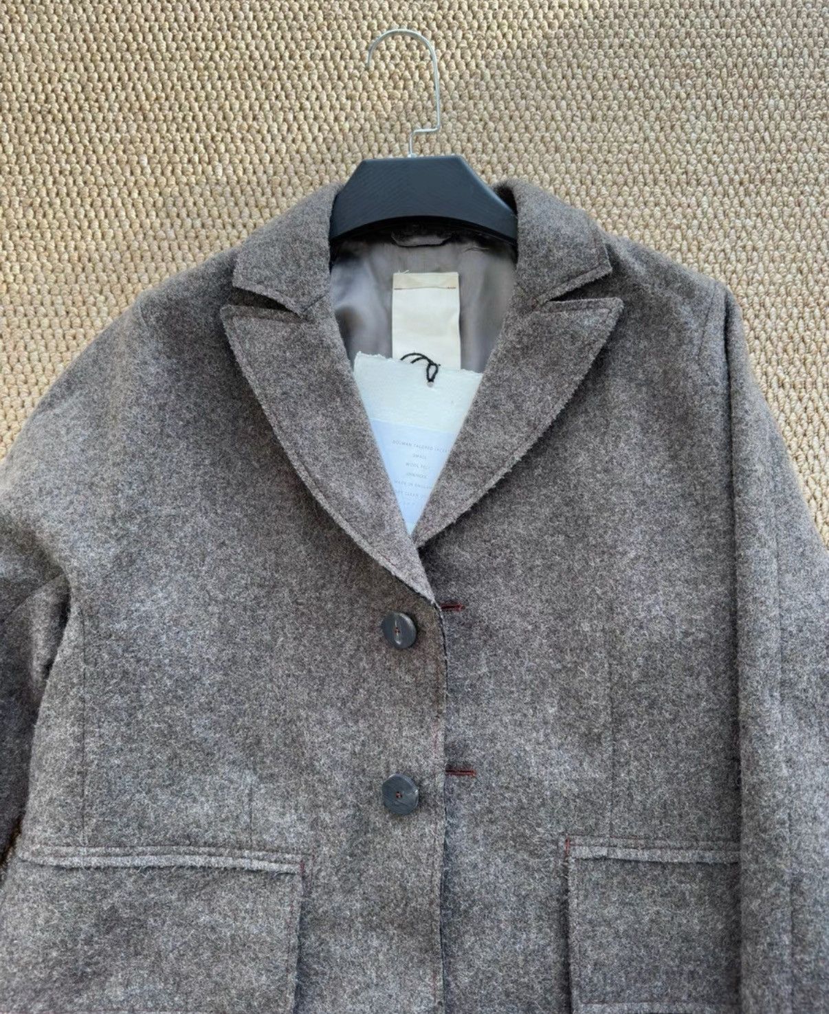 Omar Afridi OMAR AFRIDI Wool Jacket Coat K23 Size US S / EU 44-46 / 1 - 5 Thumbnail