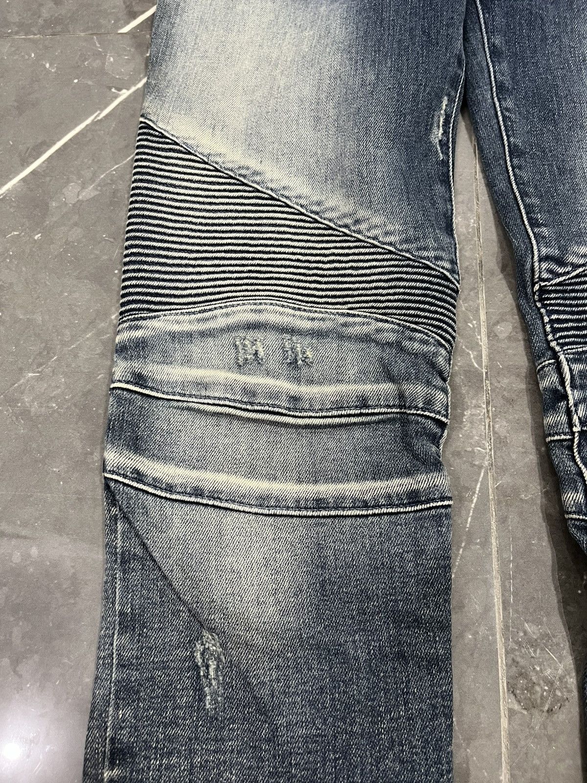 Balmain 🖤BLACKFRIDAY🖤Balmain moto biker jeans Size 30" / US 8 / IT 44 - 6 Thumbnail