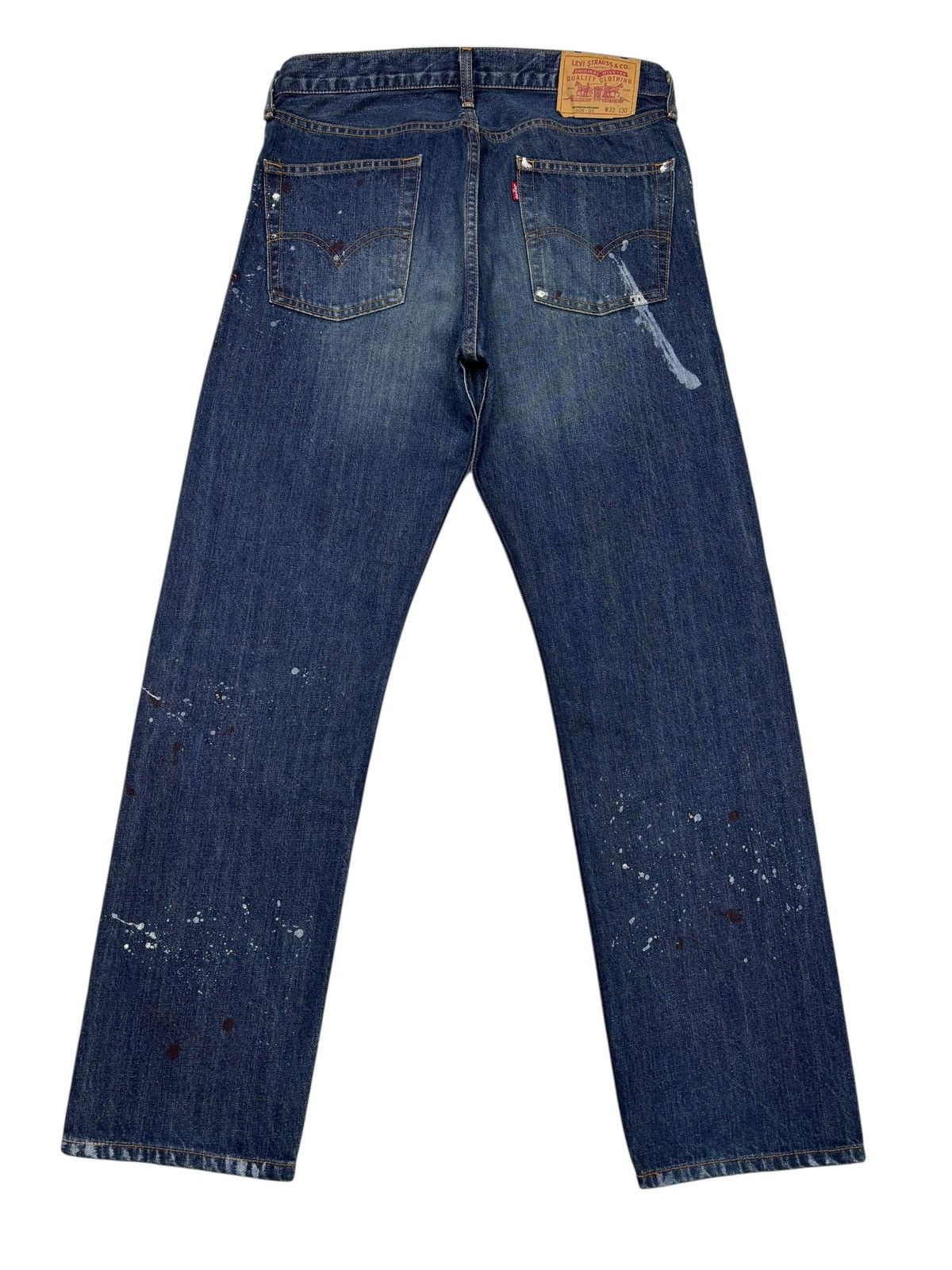 Levi's 🔥VINTAGE LEVIS 505 PAINTER JEANS DENIM JEANS Size US 33 - 8 Thumbnail