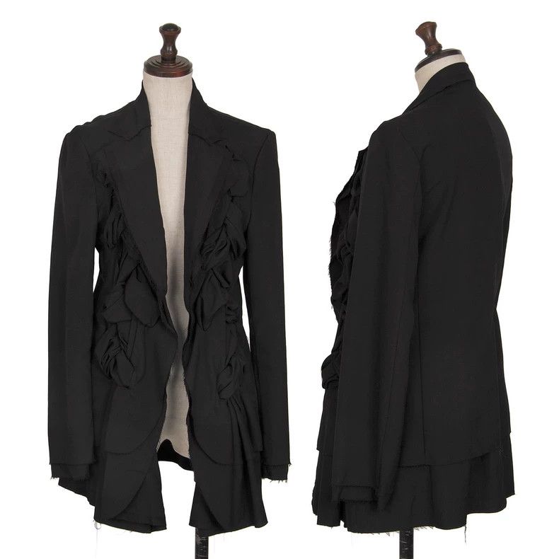 Comme des Garcons Comme Des Garcons Black Retro Braid Woven Suit Top Size M / US 6-8 / IT 42-44 - 1 Thumbnail