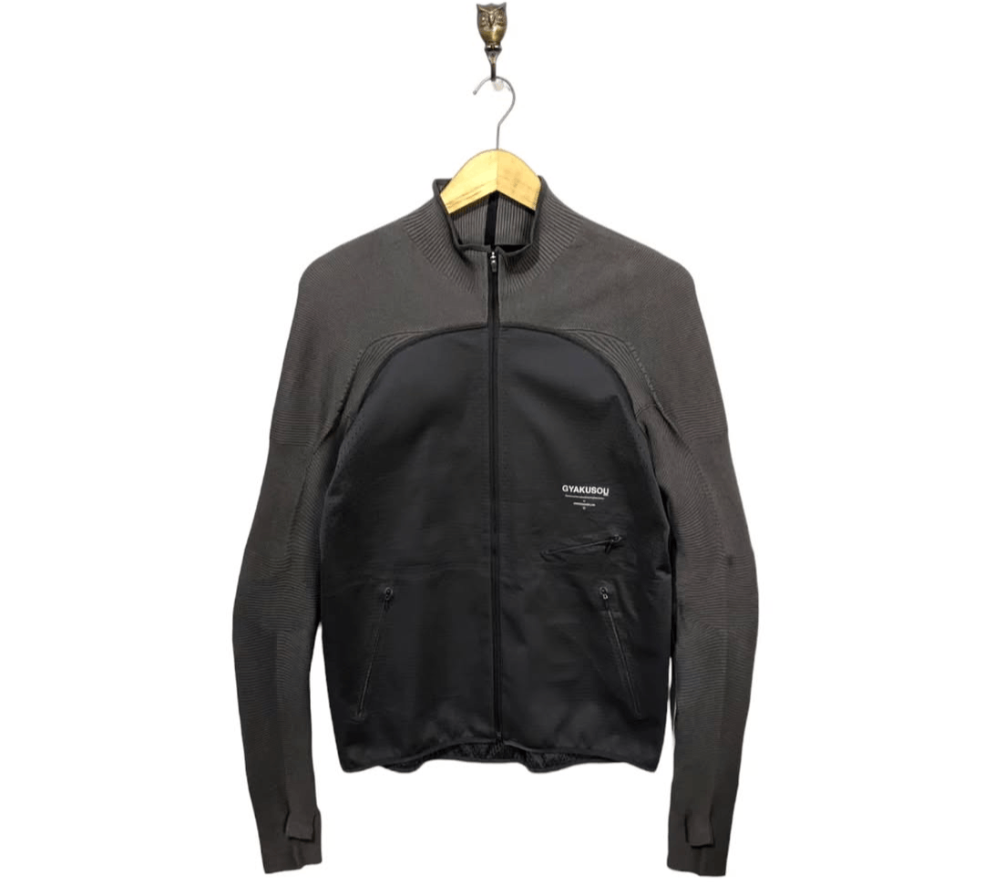 ジャケット・アウター gyakusou ENGINEERED KNIT-SLEEVE JACKET L GYAKUSOU ENGINEERED KNIT-SLEEVE JACKET