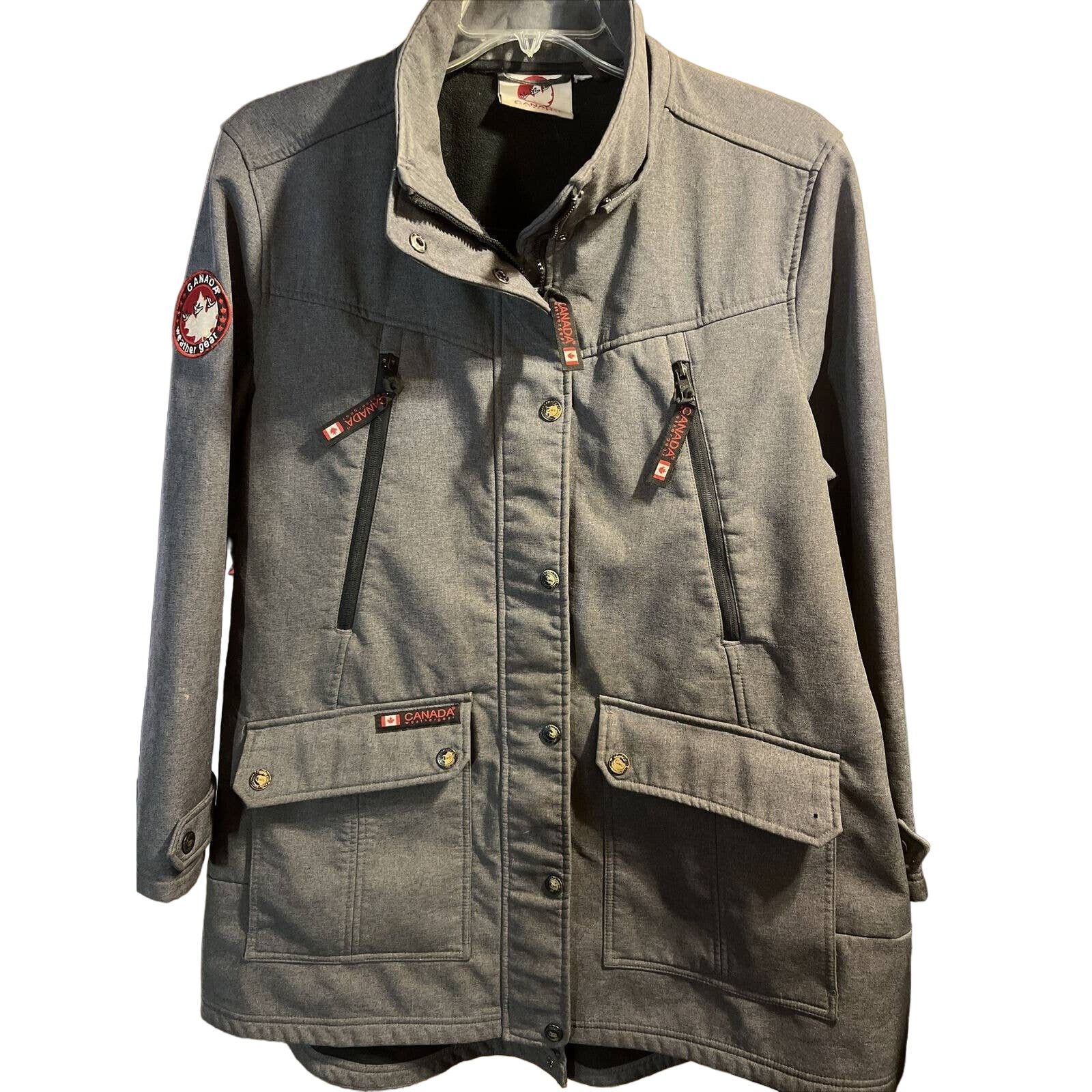 Other Canada Weather Gear Men’s L Gray LS Zip Windbreaker Jacket Size US L / EU 52-54 / 3 - 1 Thumbnail