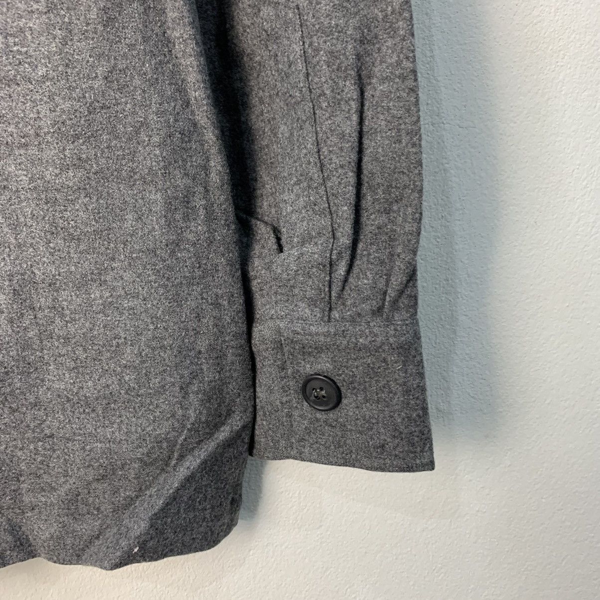 A.P.C. A.P.C Denim Shirt Workwear Design Fleece Size US S / EU 44-46 / 1 - 5 Thumbnail
