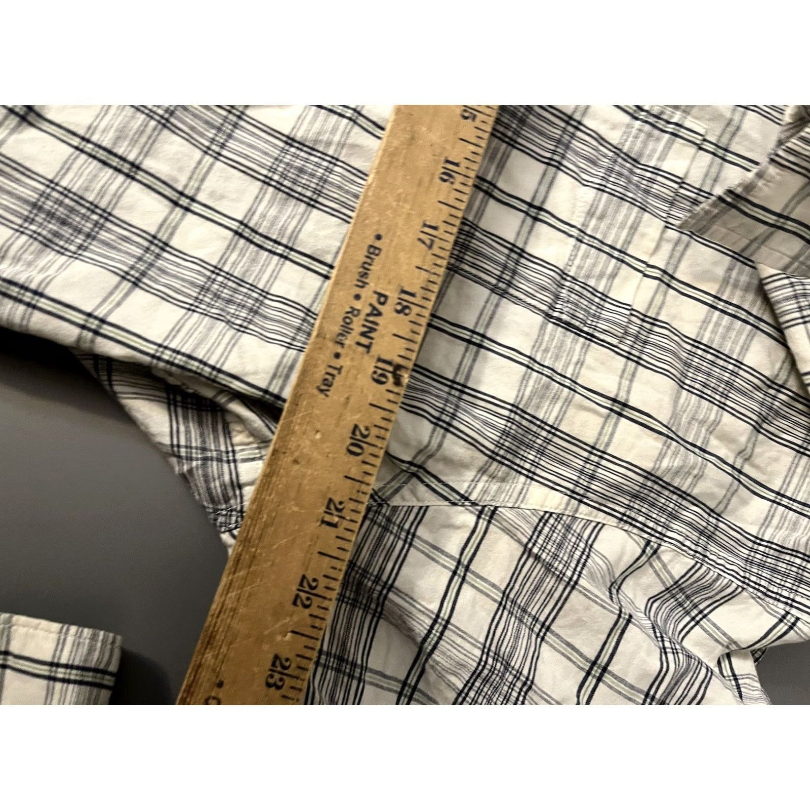 Wrangler Wrangler Jeans Co. Mens Button Up Shirt Casual Long Sleeve Blue Plaid Large Size US L / EU 52-54 / 3 - 5 Thumbnail