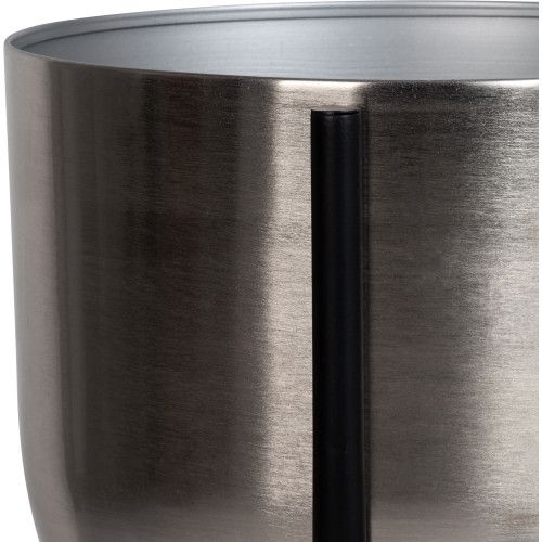 Designer × Homemade METAL 20" PLANTER ON TRIPOD, SILVER/BLACK Size US L / EU 52-54 / 3 - 5 Thumbnail