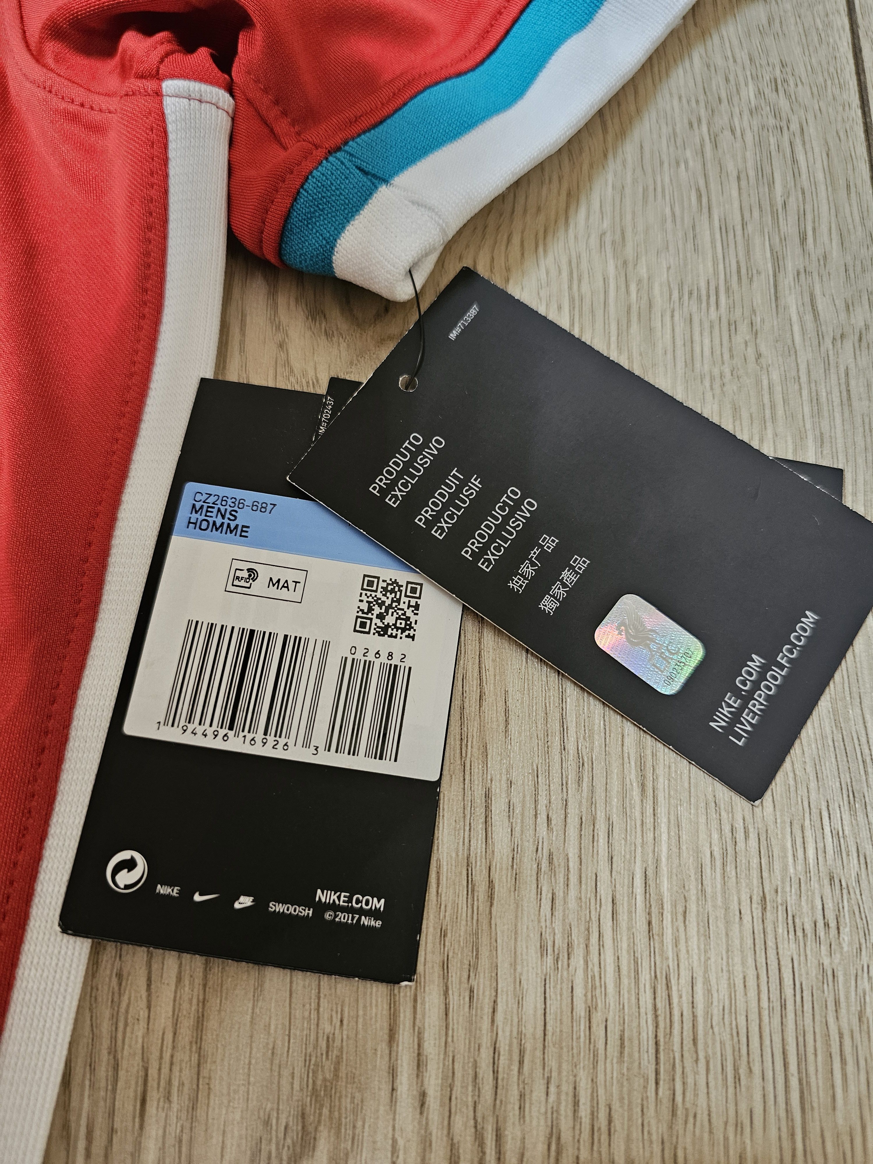 All Sport × Nike LIVERPOOL 2020 2021 HOME FOOTBALL SHIRT SOCCER JERSEY Size US M / EU 48-50 / 2 - 7 Thumbnail