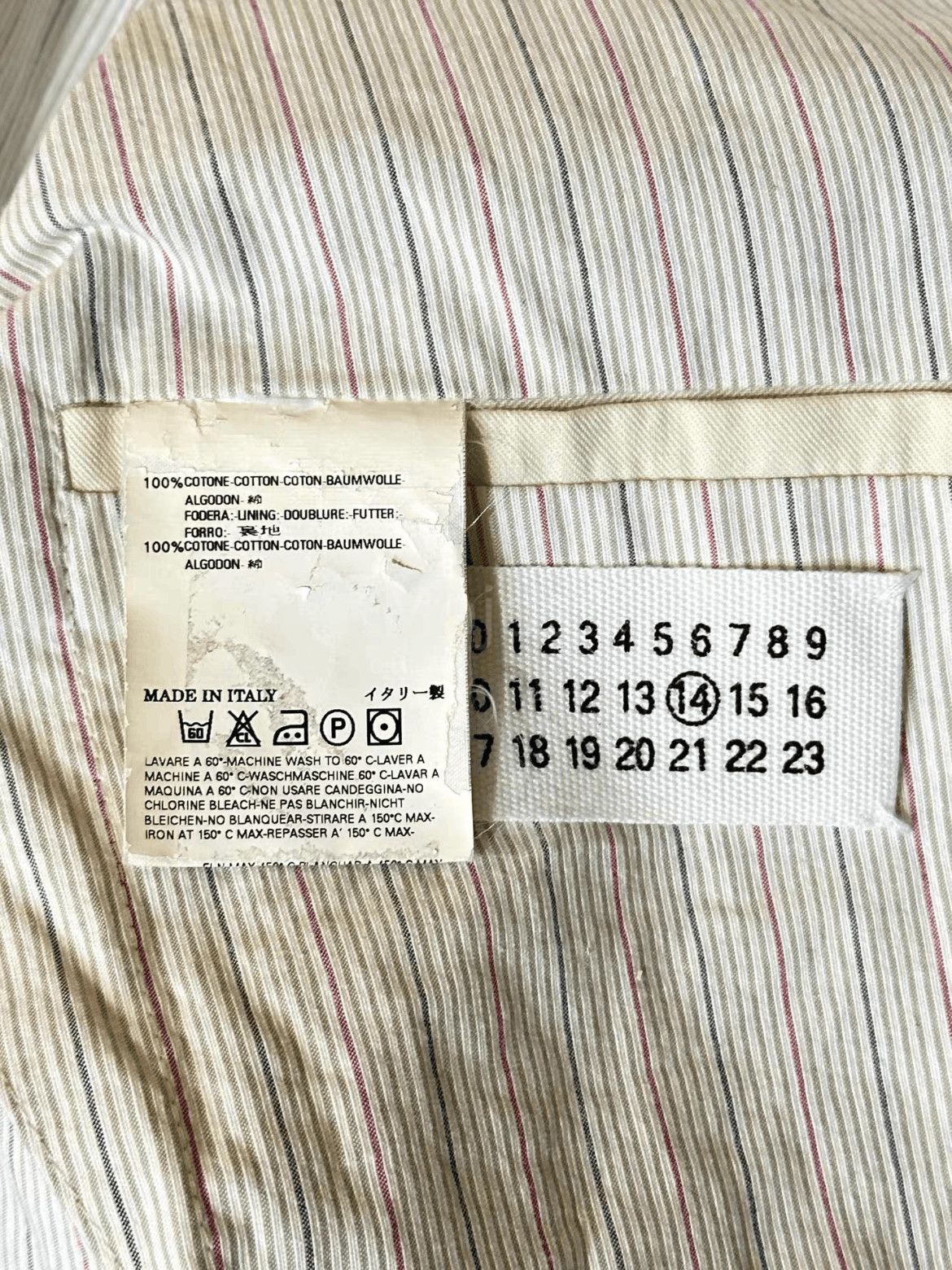 Maison Margiela Maison Martin Margiela 07SS Stripe Jacket-2508 Size US L / EU 52-54 / 3 - 5 Thumbnail