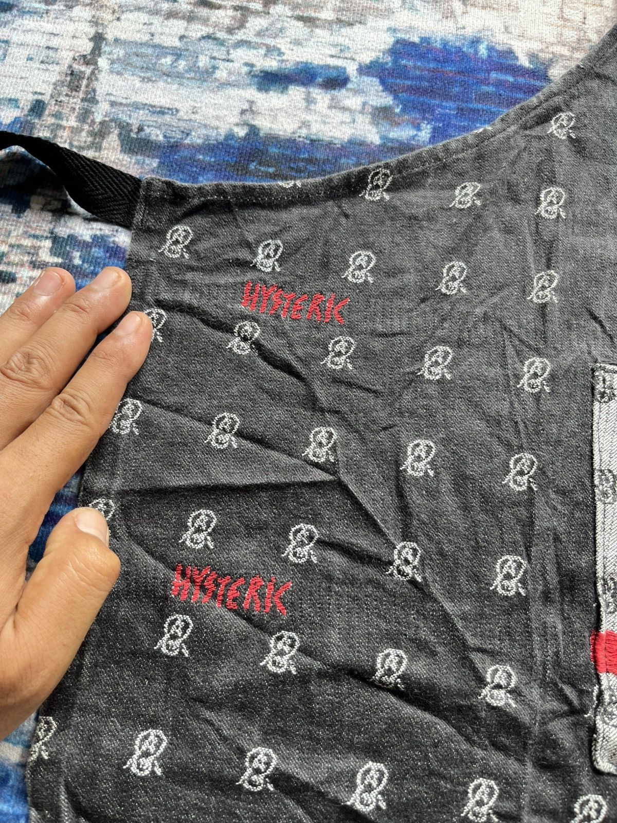 Hysteric Glamour 🔥Vintage Hysteric Glamour Full Print Spell Out Apron Size ONE SIZE - 4 Thumbnail