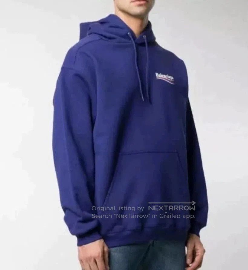 Balenciaga Balenciaga Blue Coca-Cola Hoodie Sweatshirt. Size US M / EU 48-50 / 2 - 4 Thumbnail