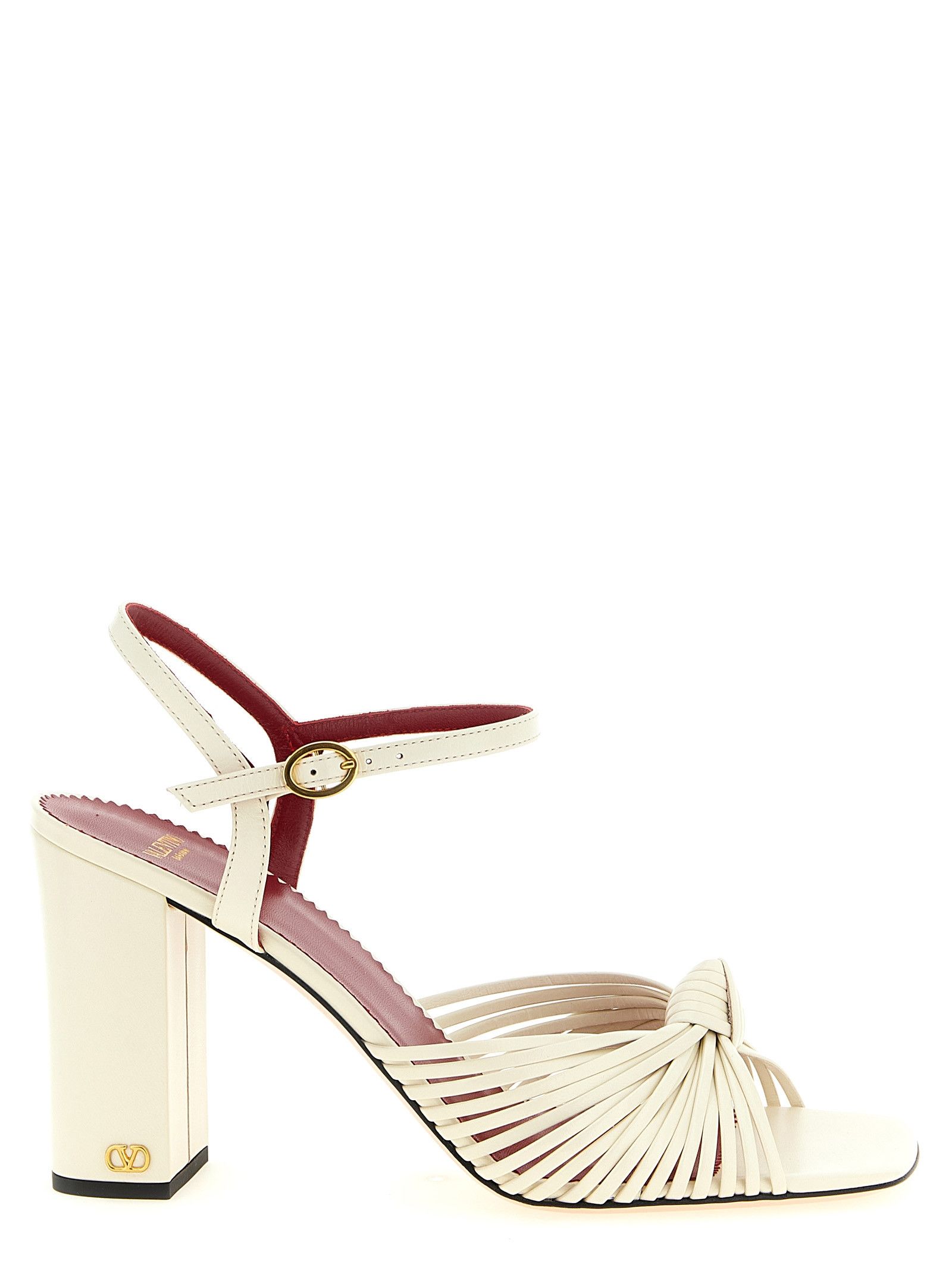 Valentino Garavani 'annet' Sandals in White, Women's (Size 9)