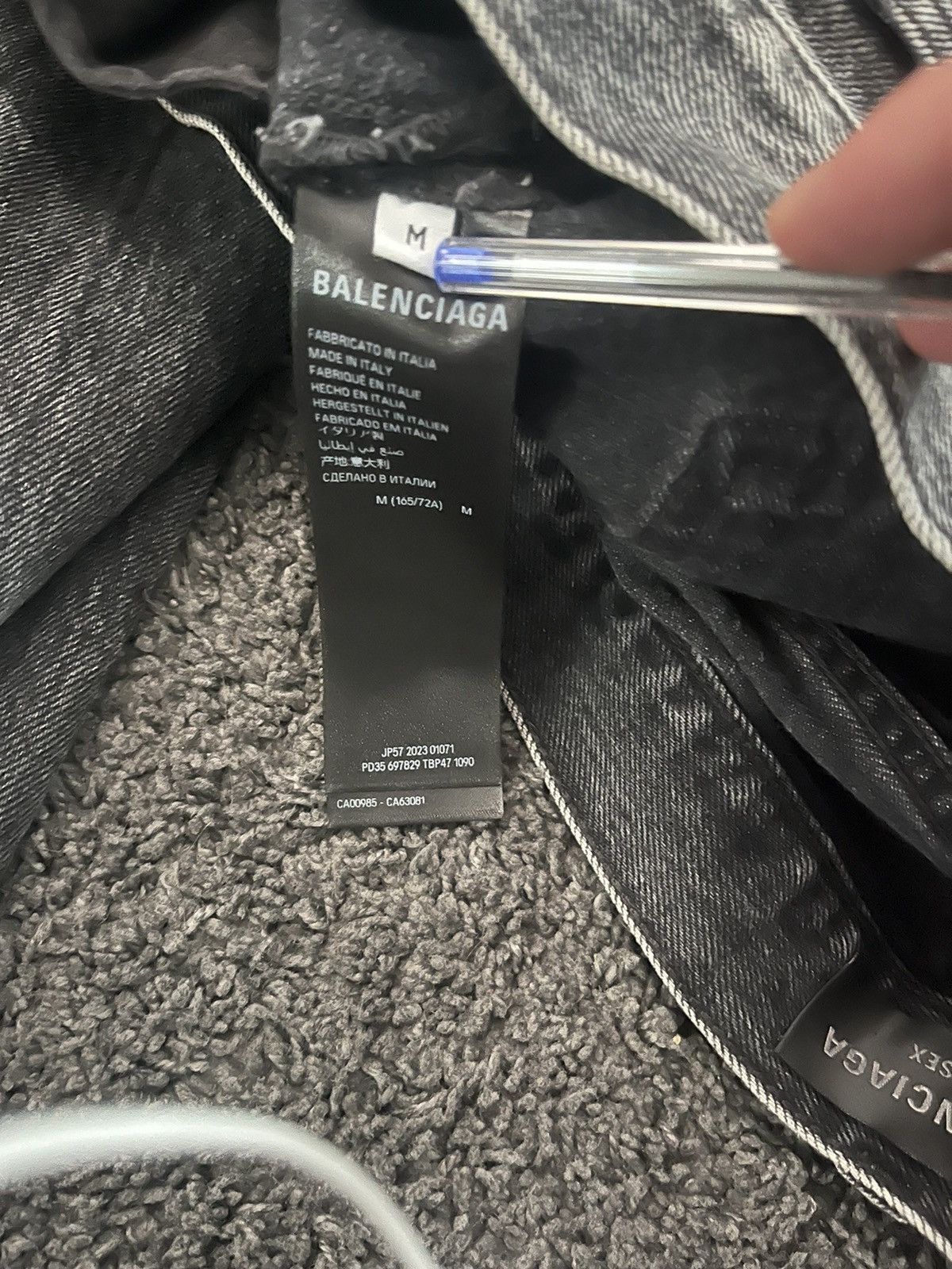 Balenciaga Balenciaga distressed denim flared Size US 32 / EU 48 - 5 Thumbnail